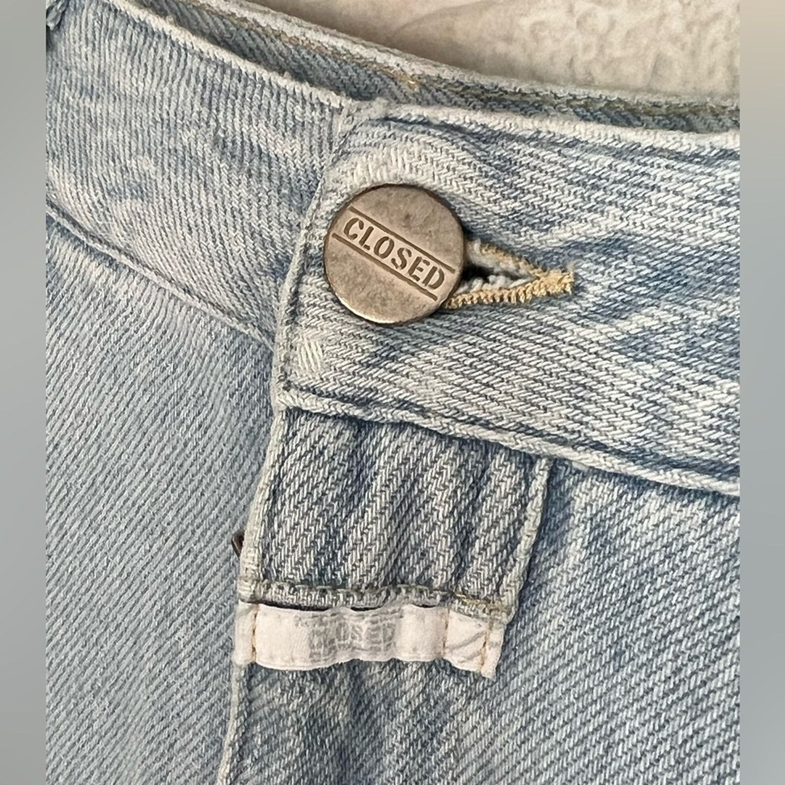 CLOSED Closed Denim Jeans 26 Made In Italy Pearl C91050 28x27 CLEAN Size 26" / US 2 / IT 38 - 5 Thumbnail