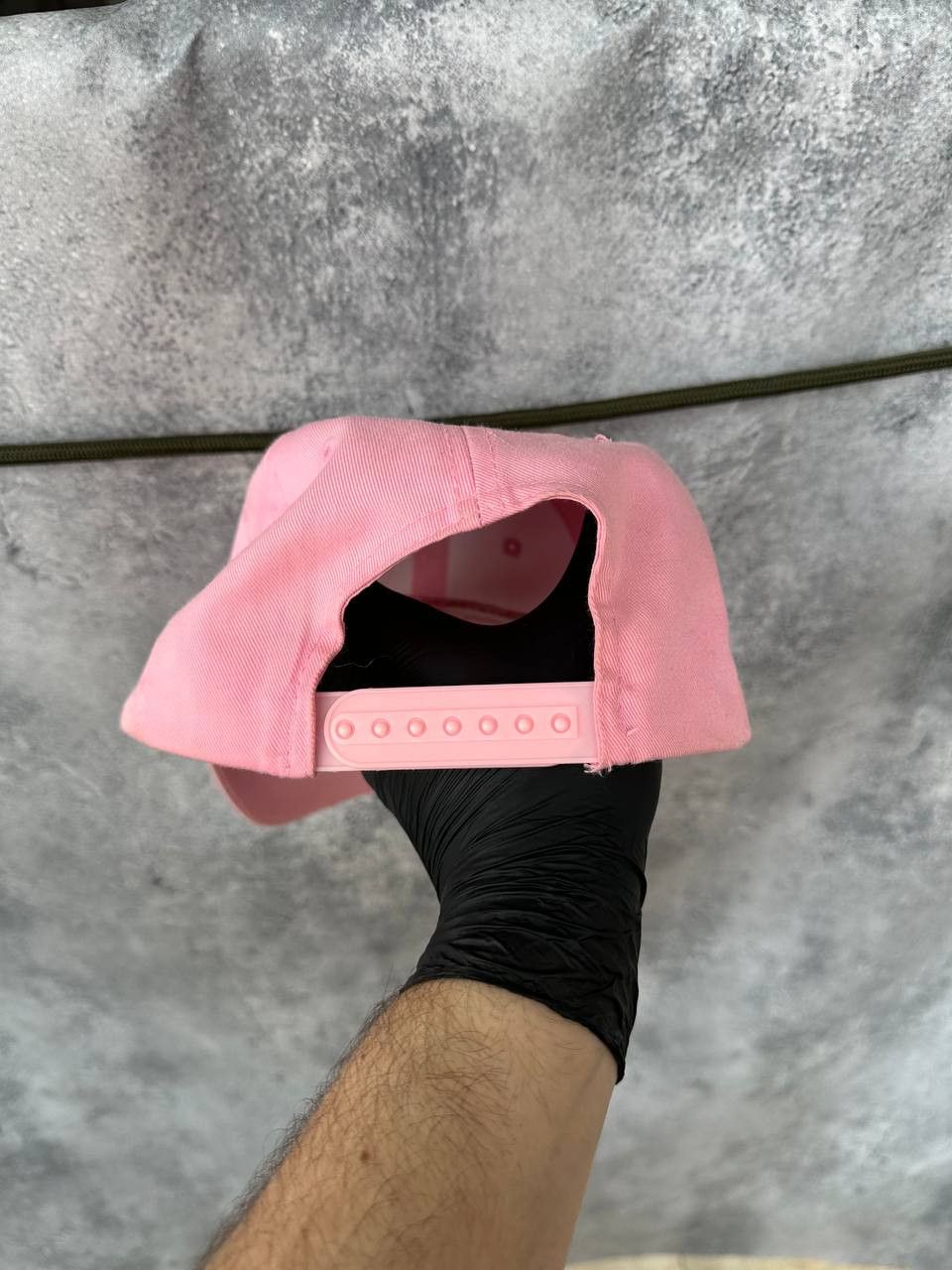 Diesel × Vintage Pink Diesel Baseball Cap Red Logo Embroidered OneSize Unisex Size ONE SIZE - 3 Thumbnail
