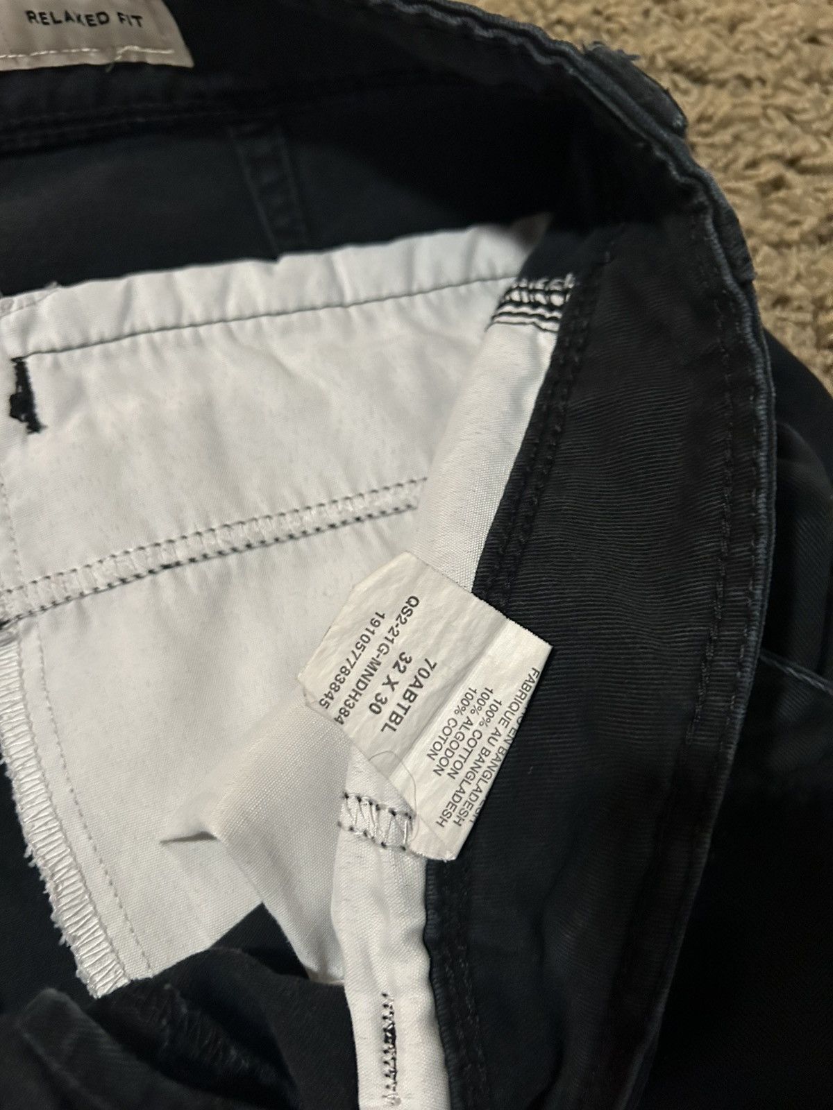 Wrangler Black Wrangler Cargo Pants Size US 32 / EU 48 - 4 Thumbnail