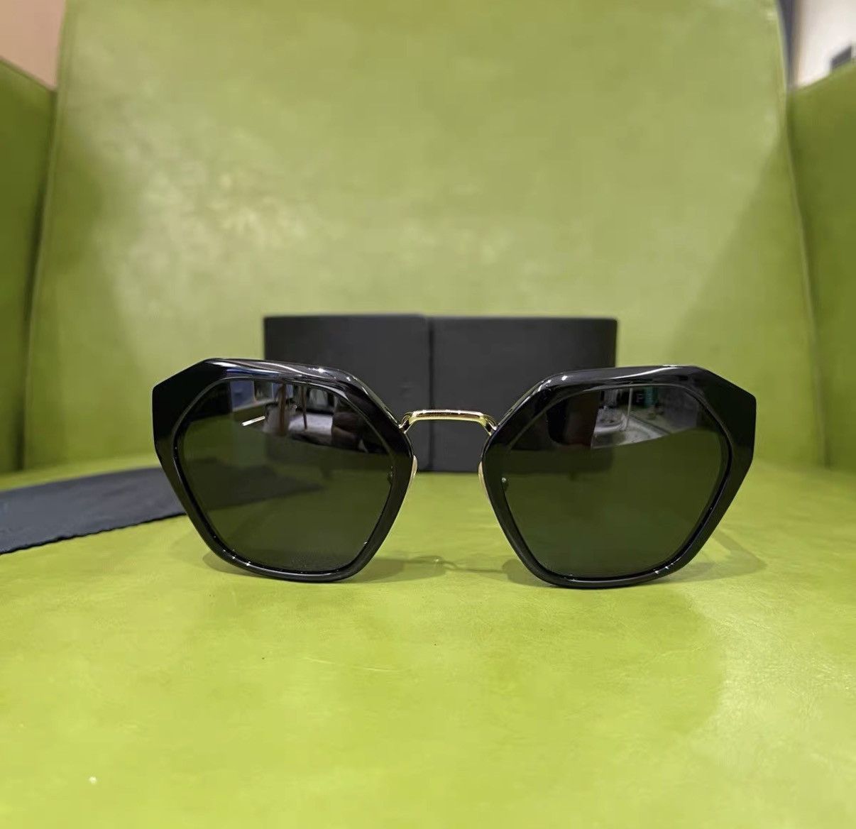 Prada Prada Irregular Sunglasses J42 Size ONE SIZE - 1 Thumbnail