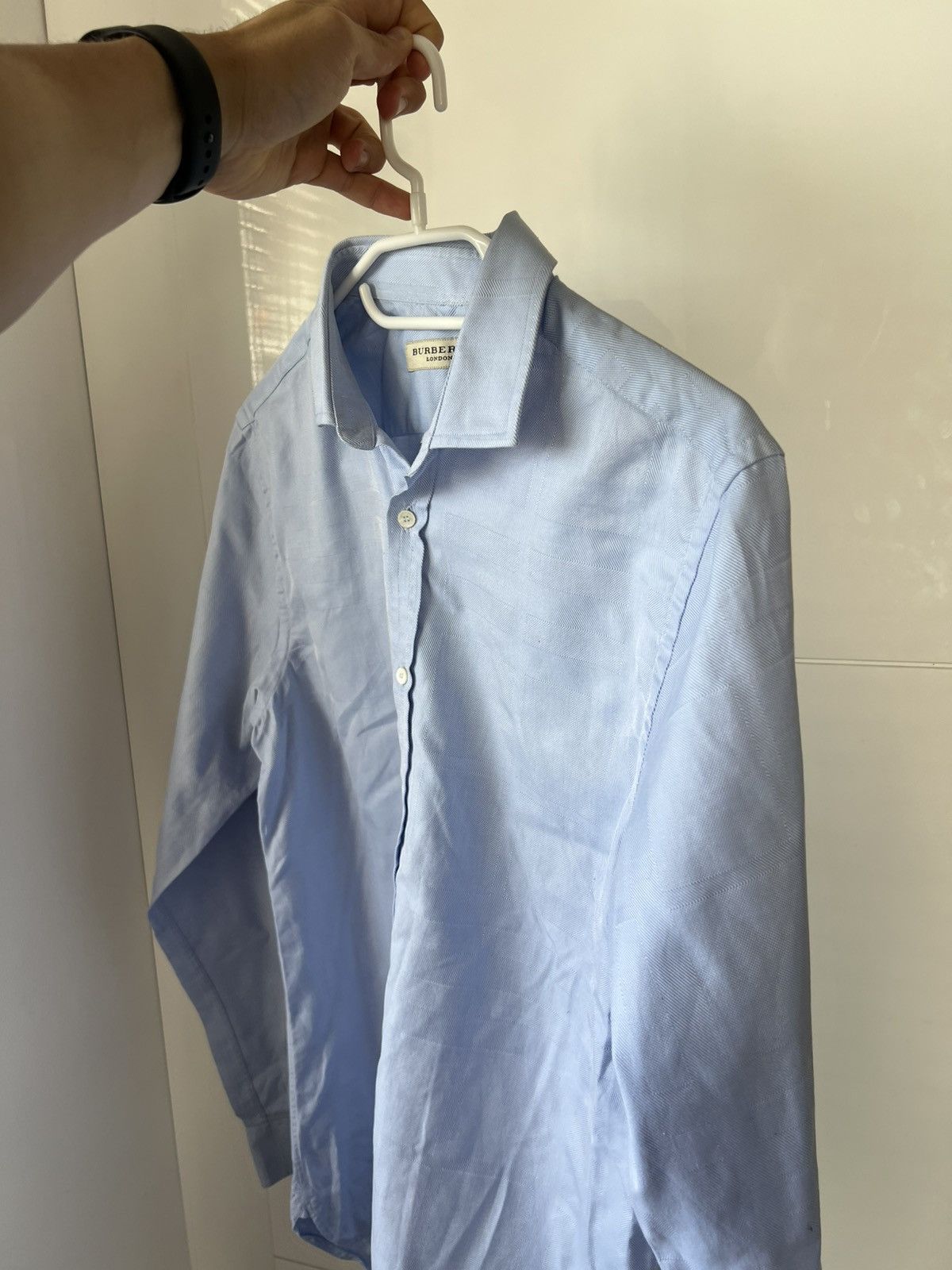 Burberry ‼️Archival Burberry OldMoney Premium Luxury Cell Logo Shirt‼️ Size US L / EU 52-54 / 3 - 2 Thumbnail