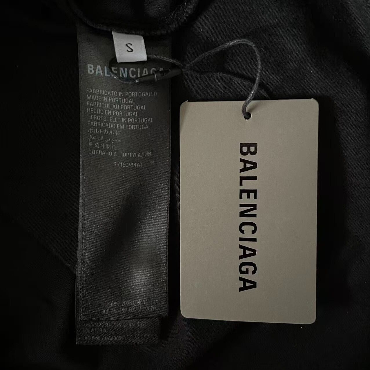 Balenciaga Balenciaga Valentine's Heart Embroidery Short Sleeve Tee Size US S / EU 44-46 / 1 - 4 Thumbnail