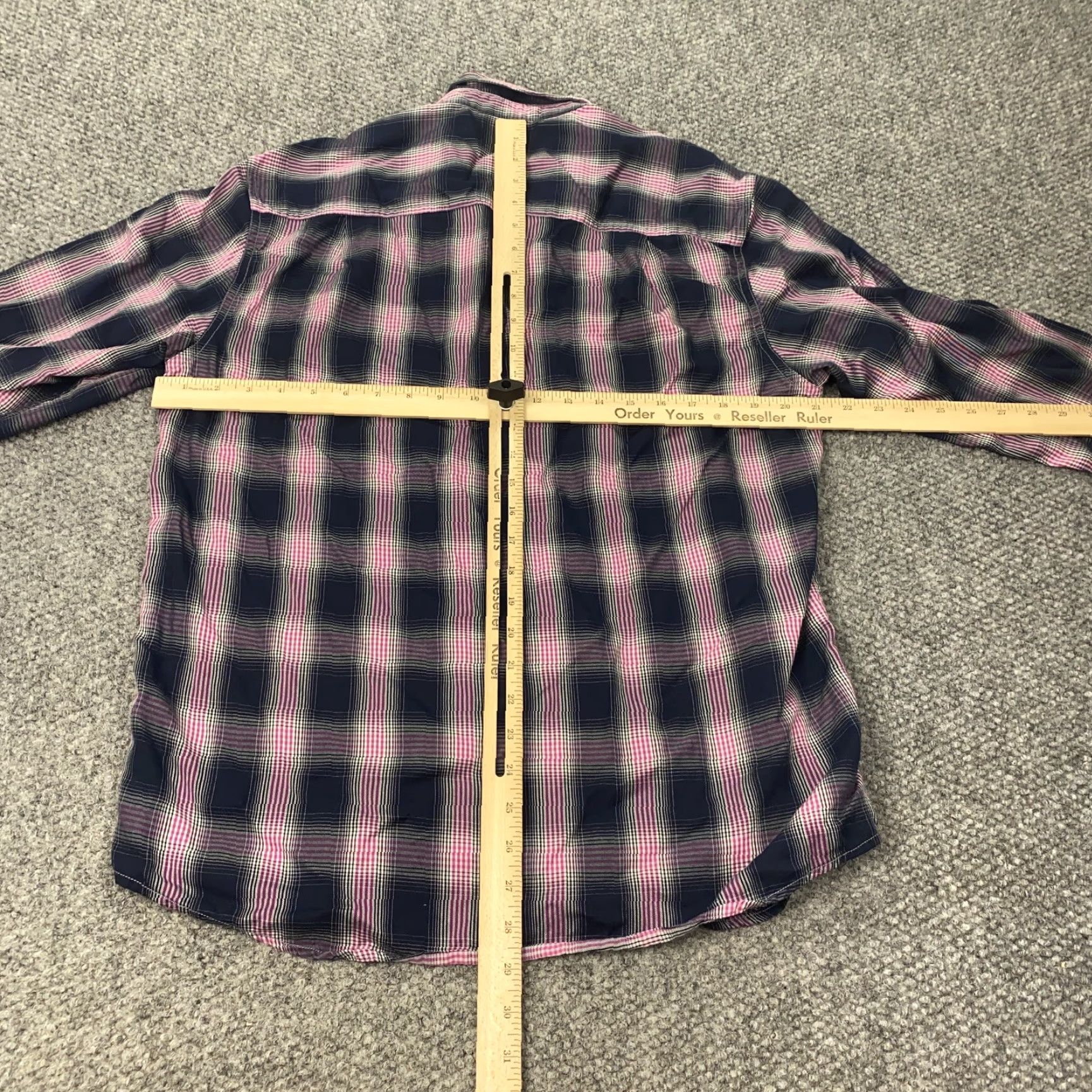 Tommy Bahama Tommy Bahama Shirt Mens Large Blue Pink Plaid Button-Up Long Sleeve Casual Size US L / EU 52-54 / 3 - 7 Thumbnail
