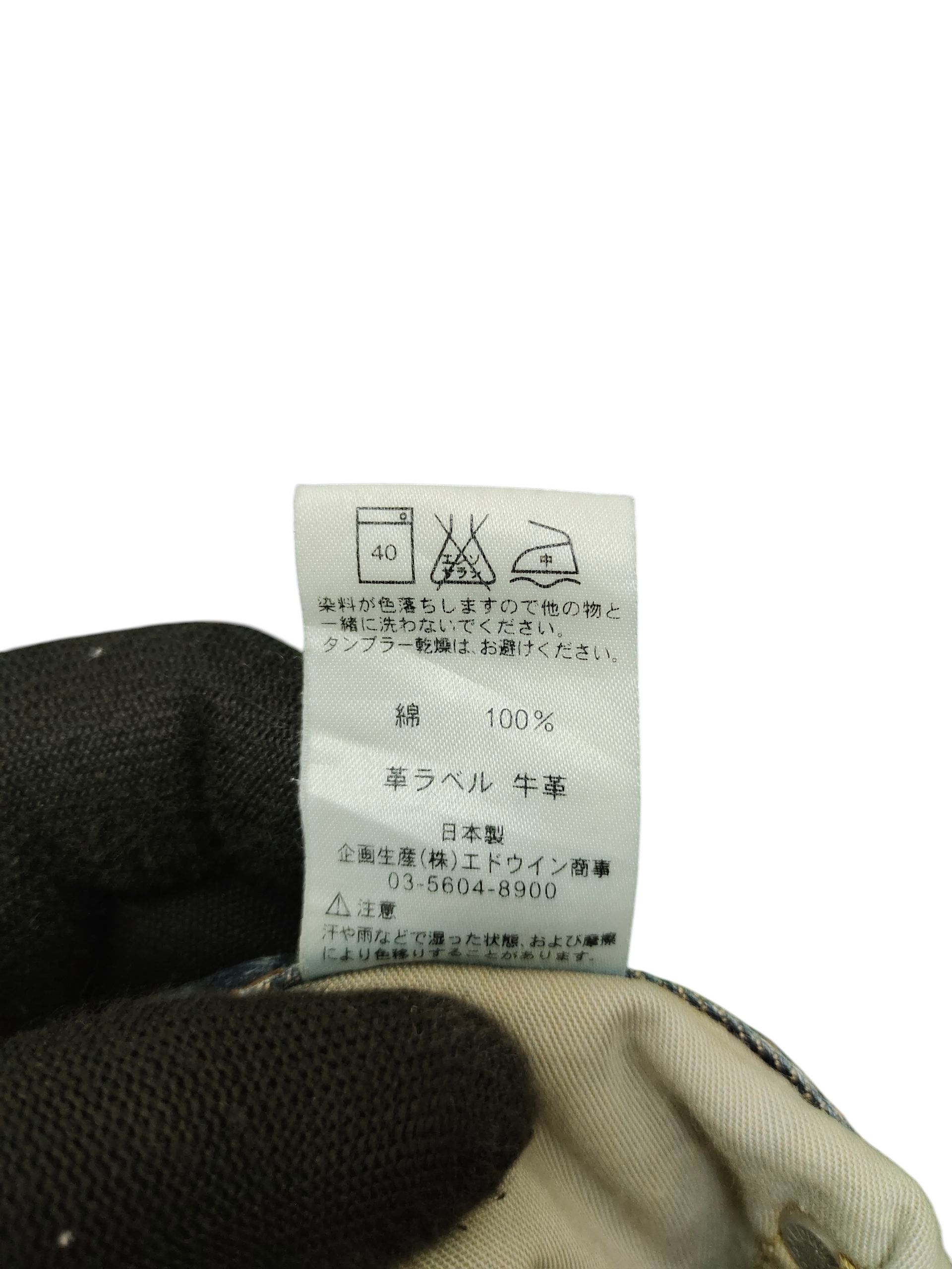 Kapital Vintage Edwin 403 Clawmark Distress Denim Jeans Size US 30 / EU 46 - 14 Thumbnail