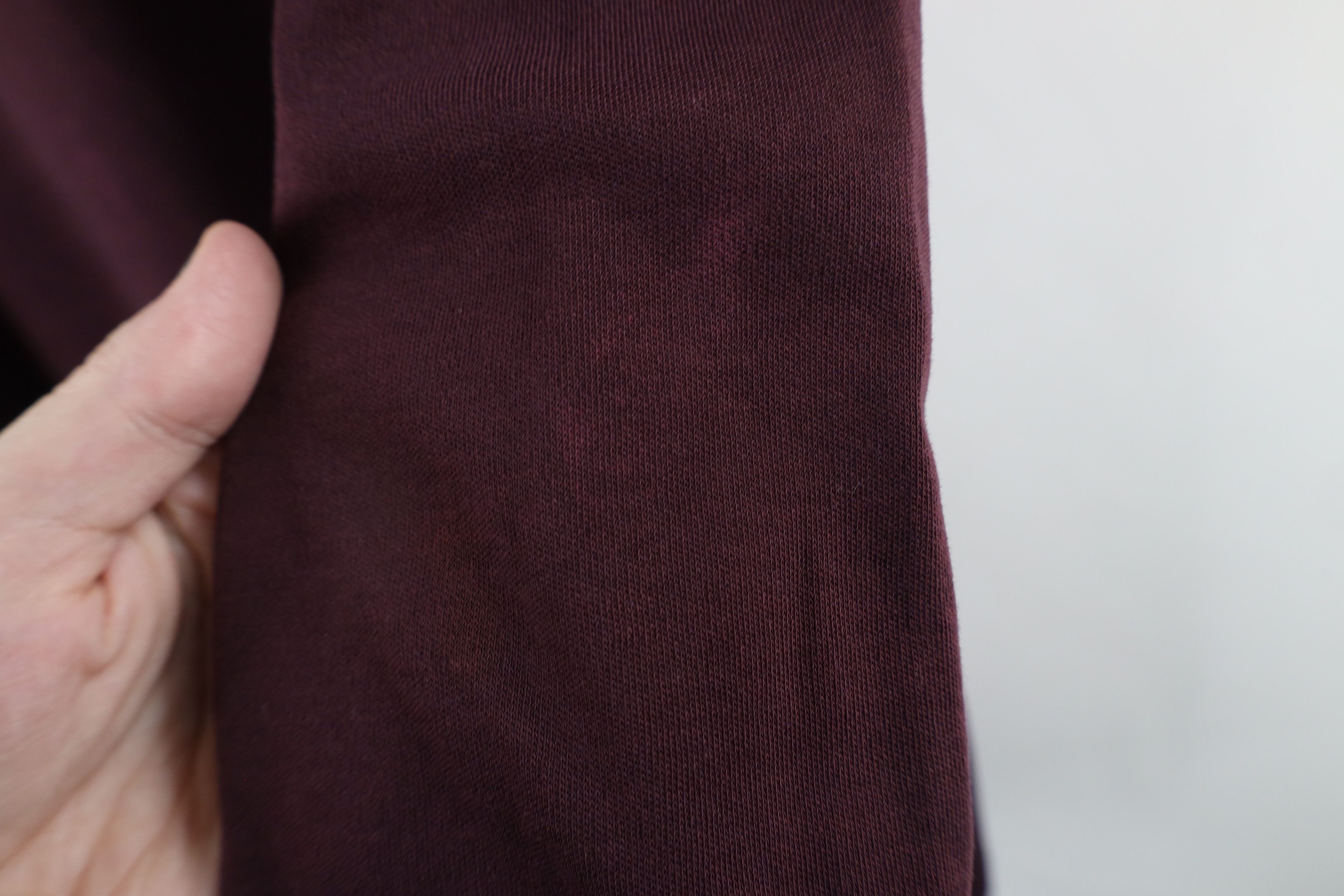 L.L. Bean × Vintage Vintage 90s LL Bean Distressed Turtleneck T-Shirt Purple Size US L / EU 52-54 / 3 - 5 Thumbnail