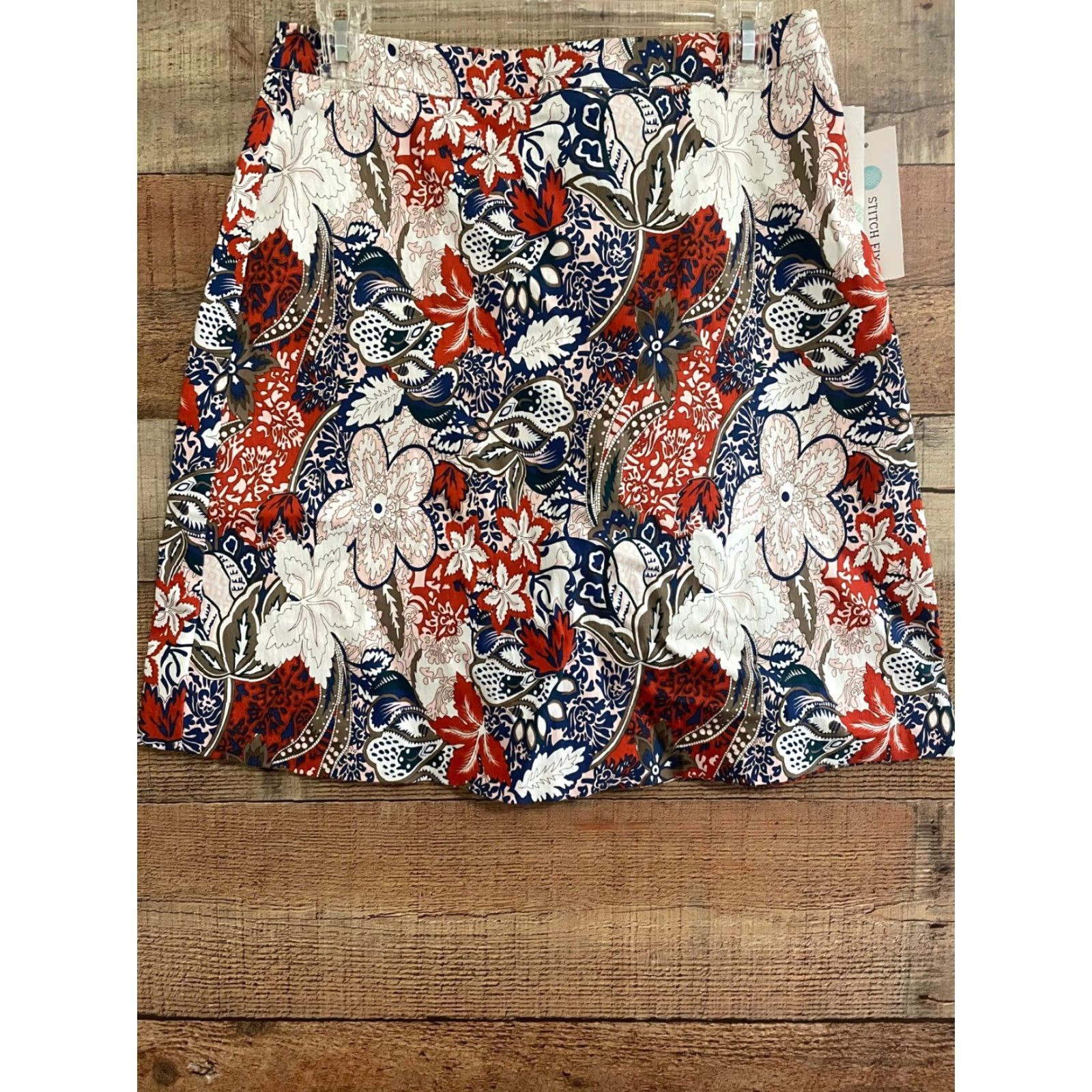 Vintage VINTAGE? Margaret M Deandra Floral Skirt Stitch Fix Size Small NWT Size 28" / US 6 / IT 42 - 2 Thumbnail