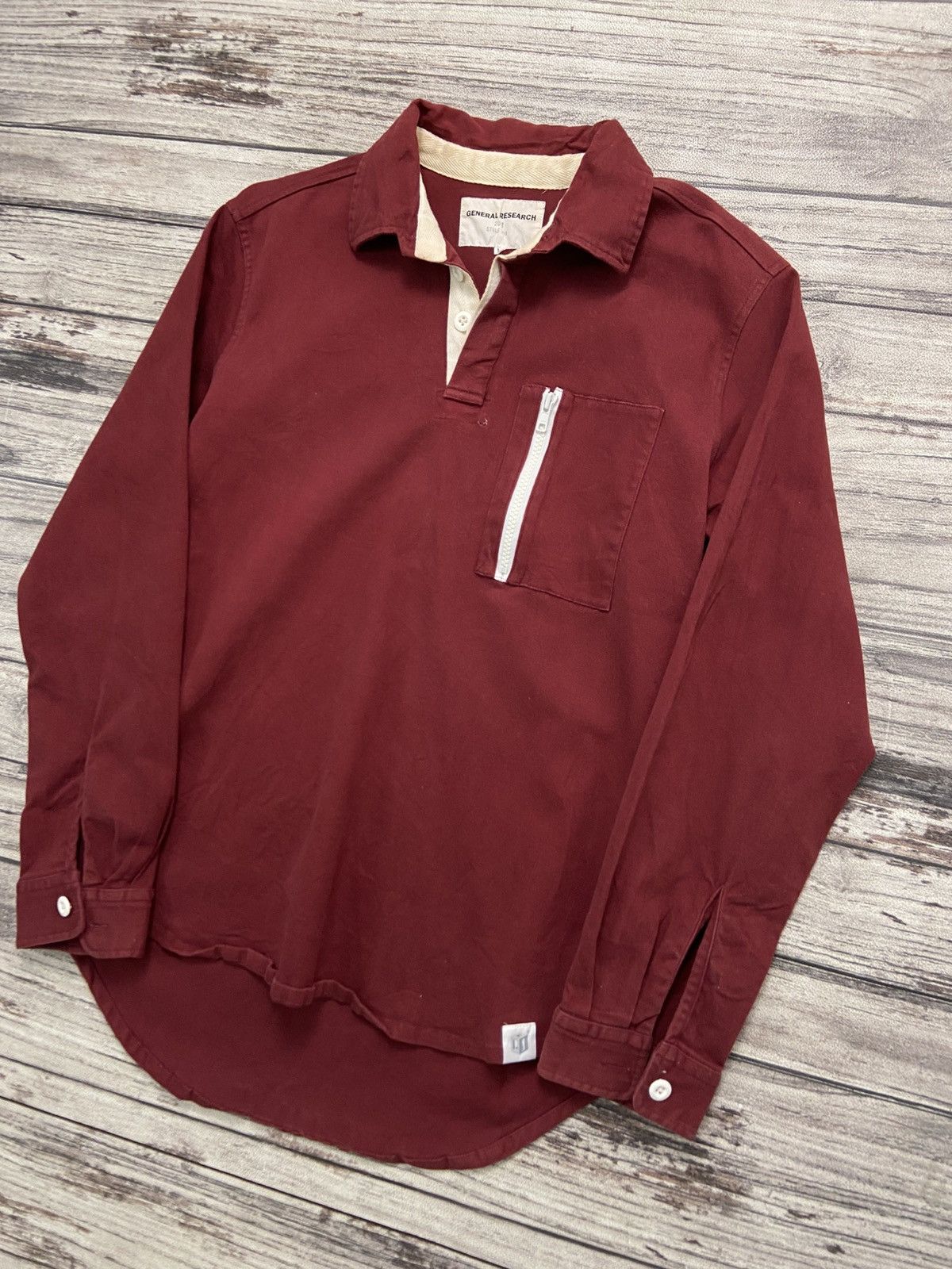 General Research Vintage 2001 SS24 General Research Heavyweight Rugby Shirts Size US M / EU 48-50 / 2 - 2 Thumbnail