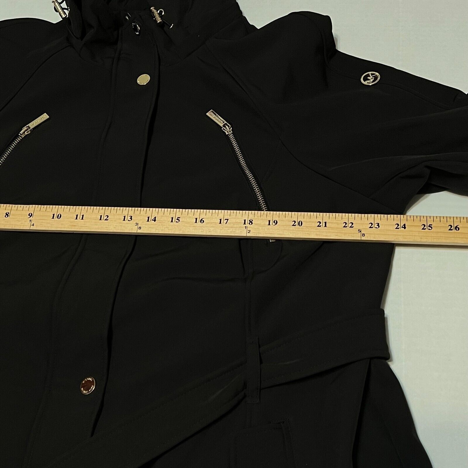Michael Kors Michael Kors Women's Trench Water Resistant Jacket Plus 1X Size XL / US 12-14 / IT 48-50 - 13 Thumbnail