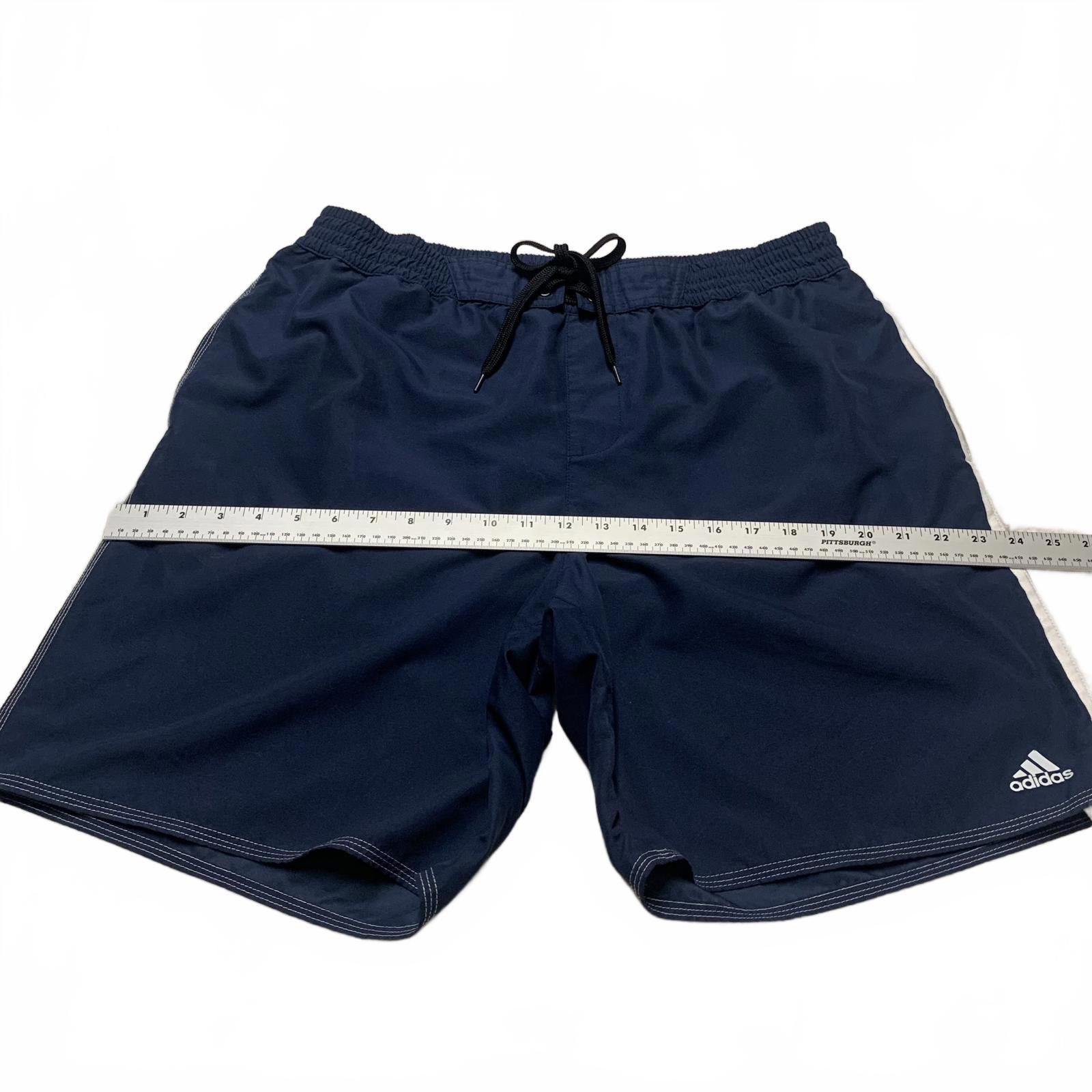 Adidas Adidas Men's Size XLarge Navy Swim Shorts with Liner W33.5 Size US 36 / EU 52 - 5 Thumbnail