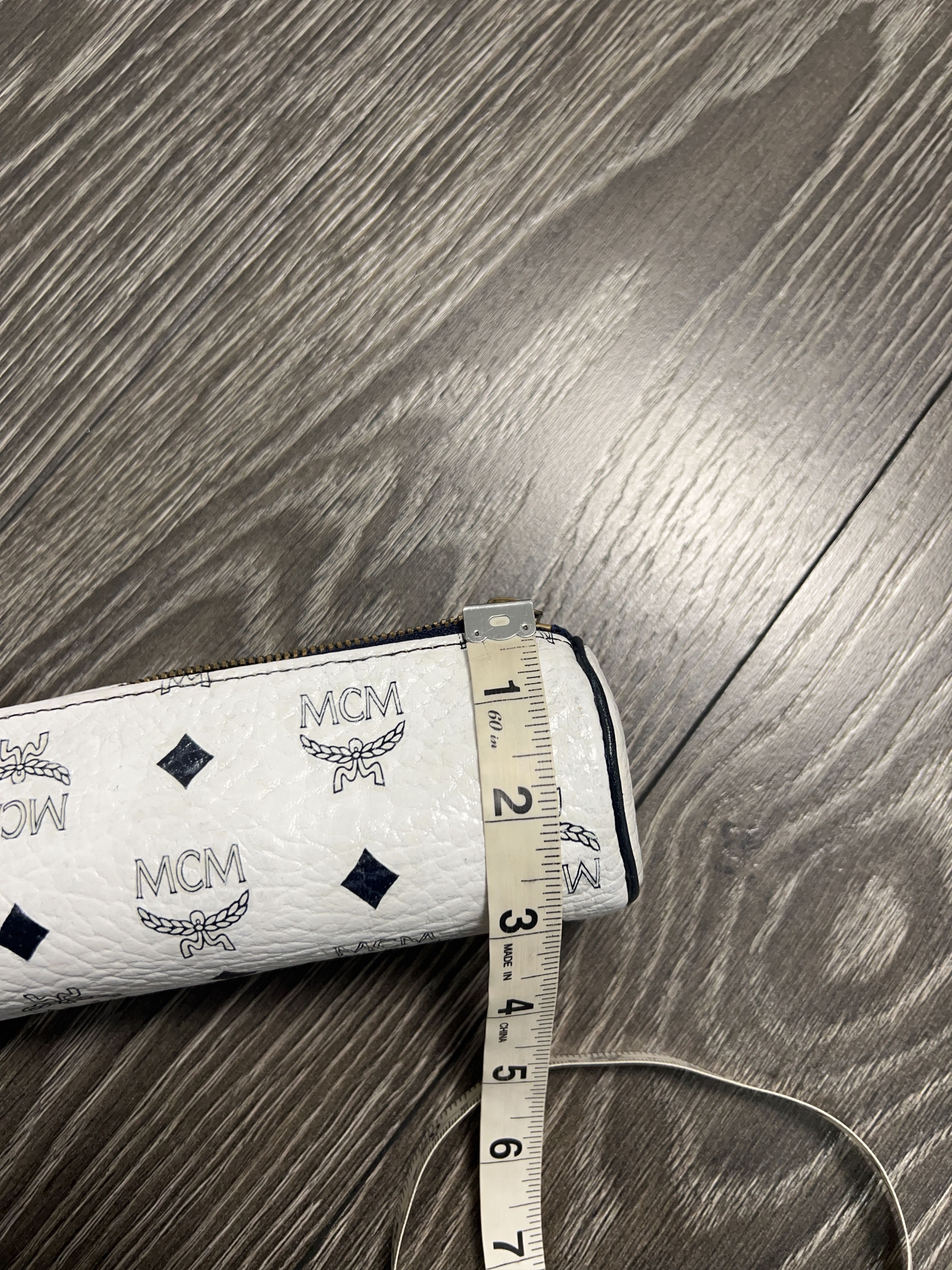 MCM Munchen Vicetos Pencil Pen Case ZIp Cover Cylinder Pouch Bag Size ONE SIZE - 15 Thumbnail