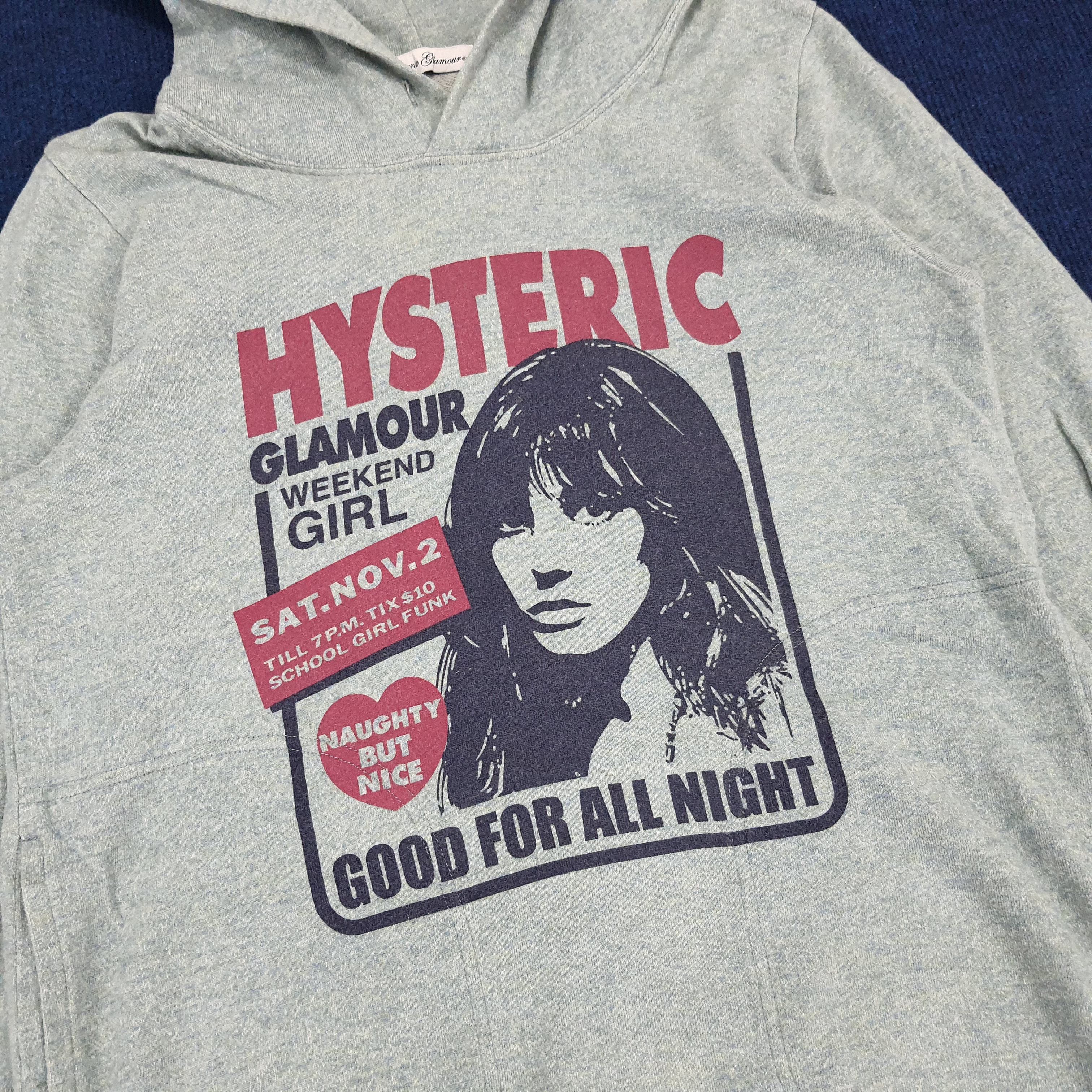 Hysteric Glamour × Japanese Brand Vintage Hysteric Glamour Trench Sweatshirt Hoodies Size XS / US 0-2 / IT 36-38 - 2 Thumbnail