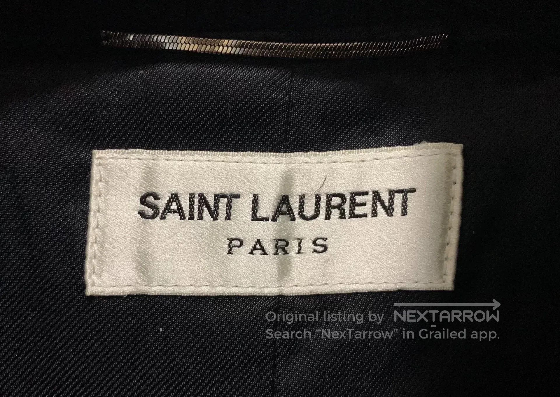 Saint Laurent Paris Saint Laurent Black Leather Leopard Jacket. Size US S / EU 44-46 / 1 - 3 Thumbnail