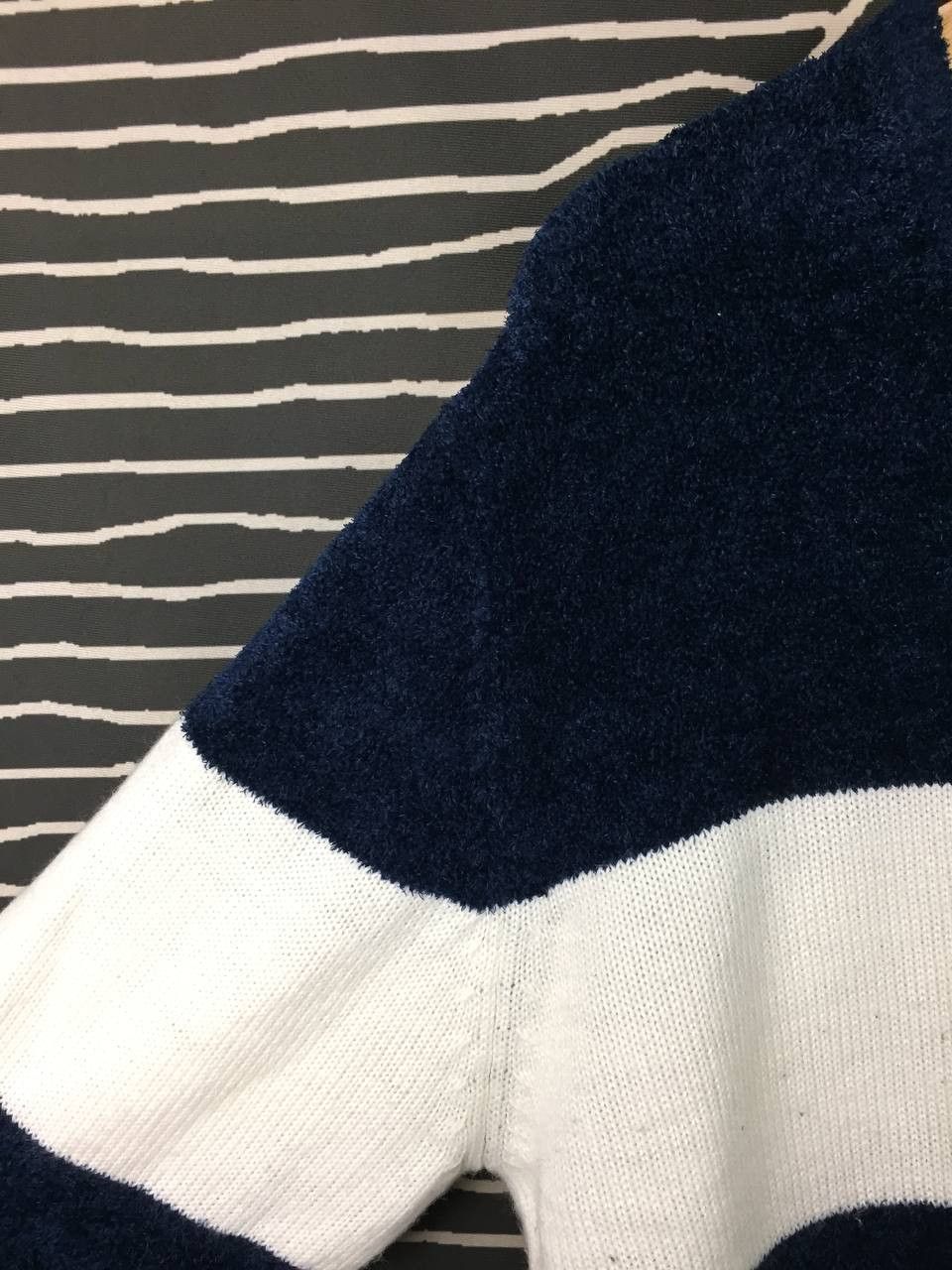 In The Attic In The Attic Homme Nautical Stripe Crewneck Knit Sweater Size US XL / EU 56 / 4 - 4 Thumbnail