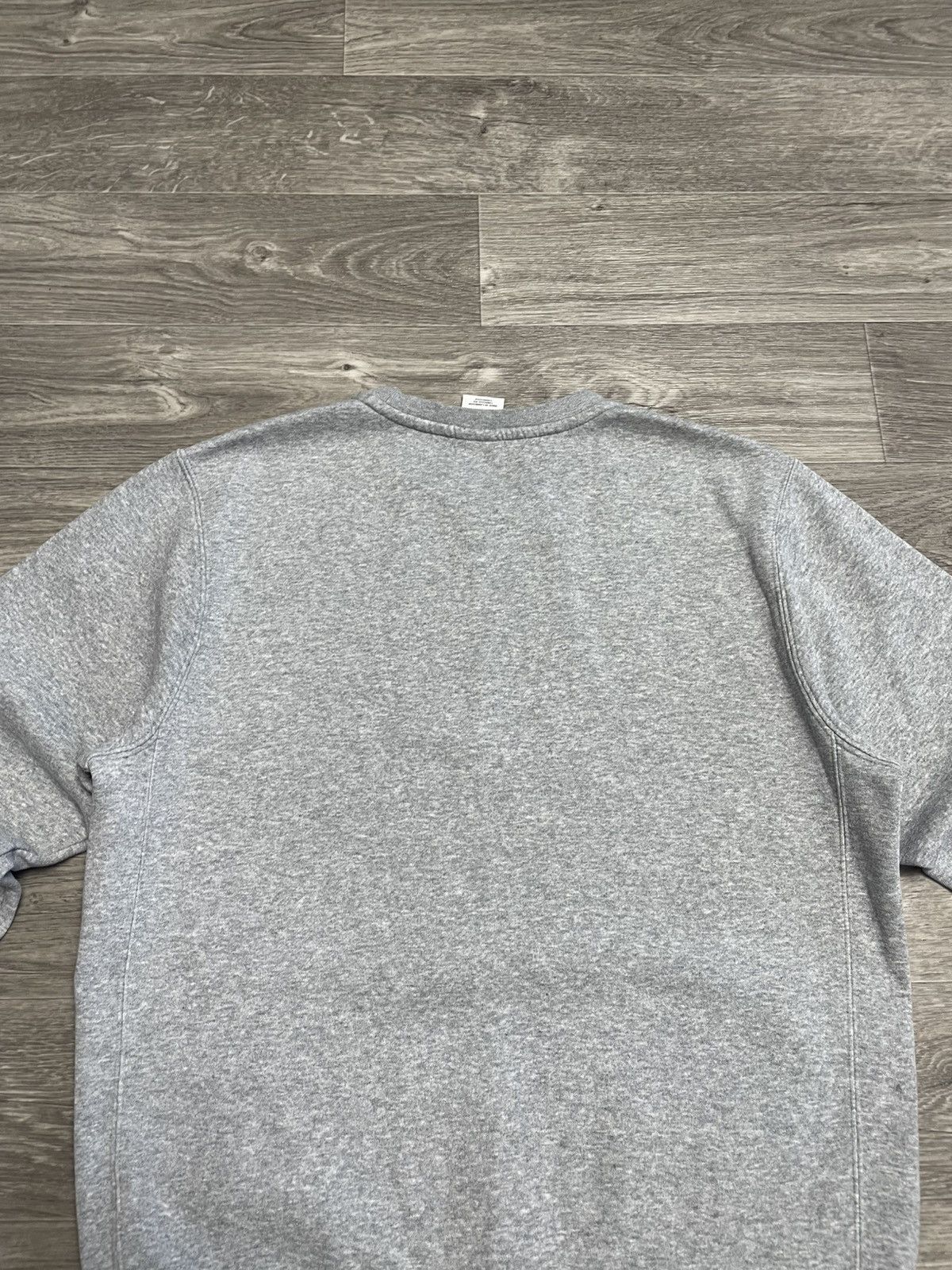 Nike Nike Gray Basic Sweatshirt Y2K Size US S / EU 44-46 / 1 - 14 Thumbnail