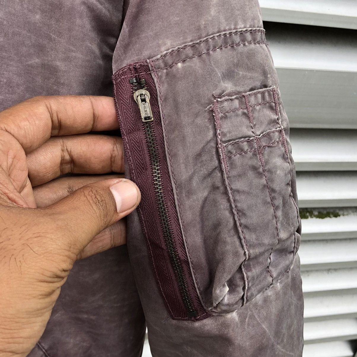 Vintage Vintage Sun Faded Ma-1 Bomber Jacket By Unique Size US M / EU 48-50 / 2 - 6 Thumbnail