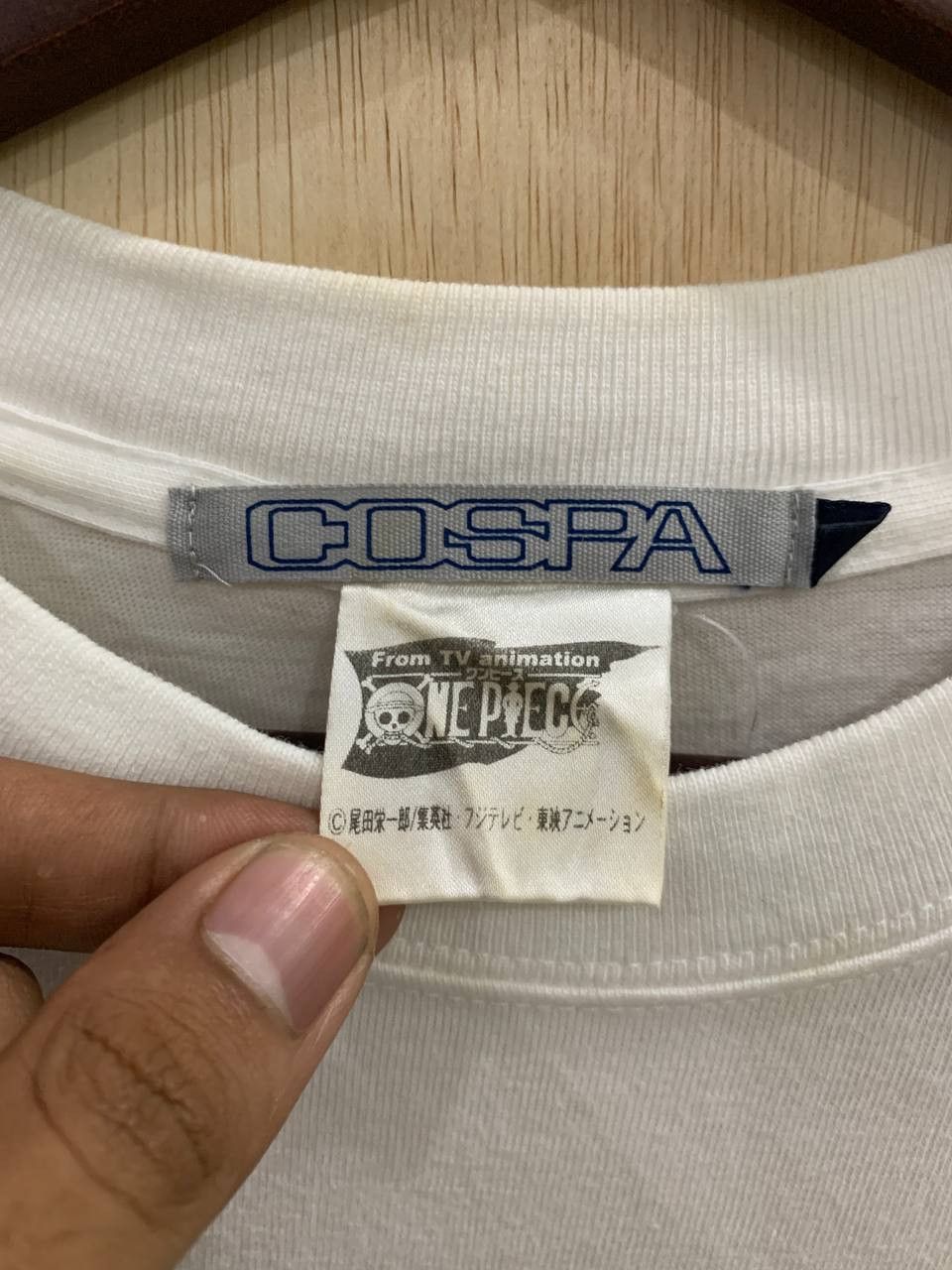 Vintage Vintage Roronoa Zoro One Piece Anime Cospa Tee VERY RARE! Size US L / EU 52-54 / 3 - 6 Thumbnail