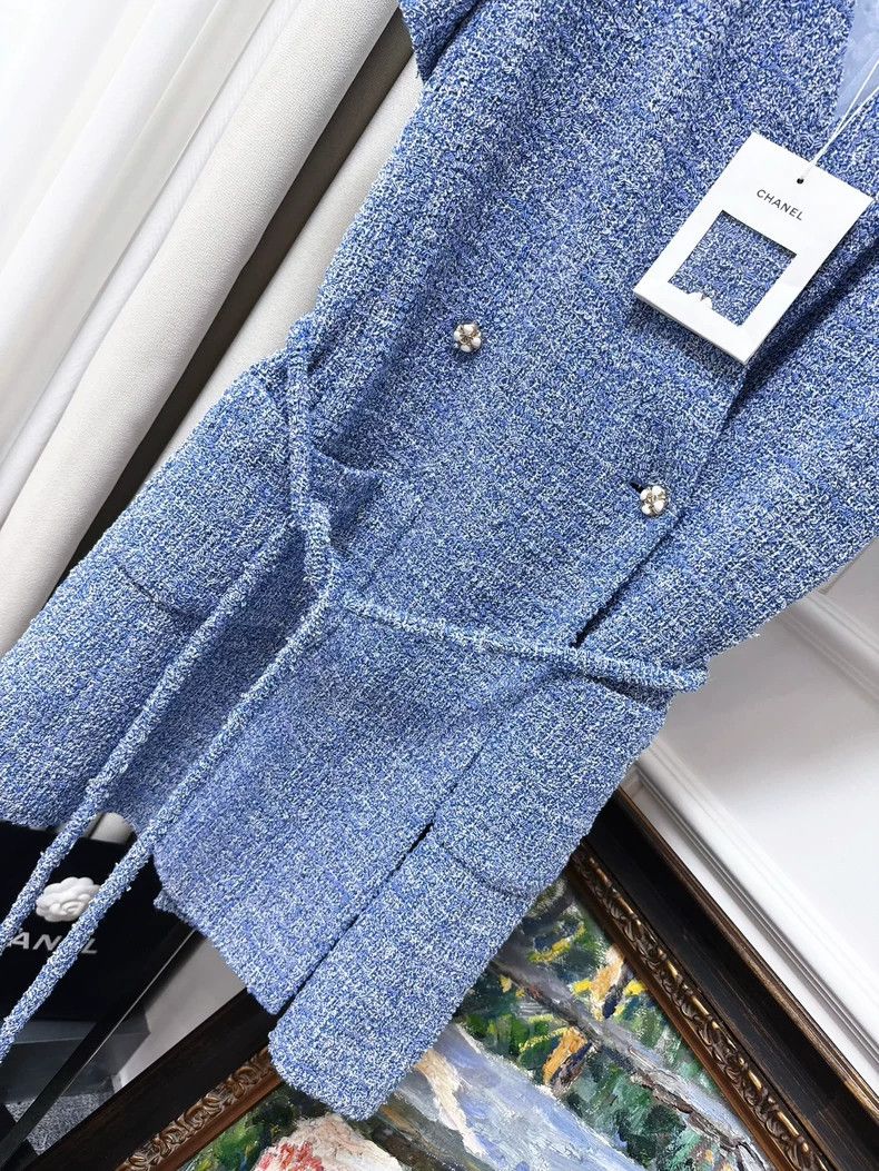 Chanel Chanel 24p spring and summer preview series blue short-sle Size XS / US 0-2 / IT 36-38 - 3 Thumbnail