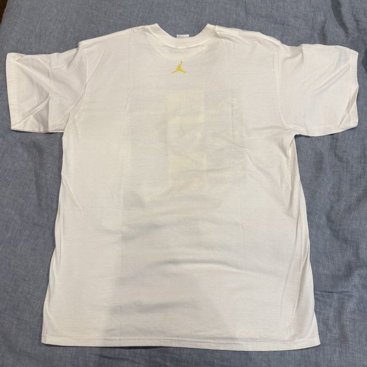 Jordan Brand Air Jordan Retro 4 Lightning Tour Yellow 2006 t-shirt RARE Size US L / EU 52-54 / 3 - 3 Thumbnail