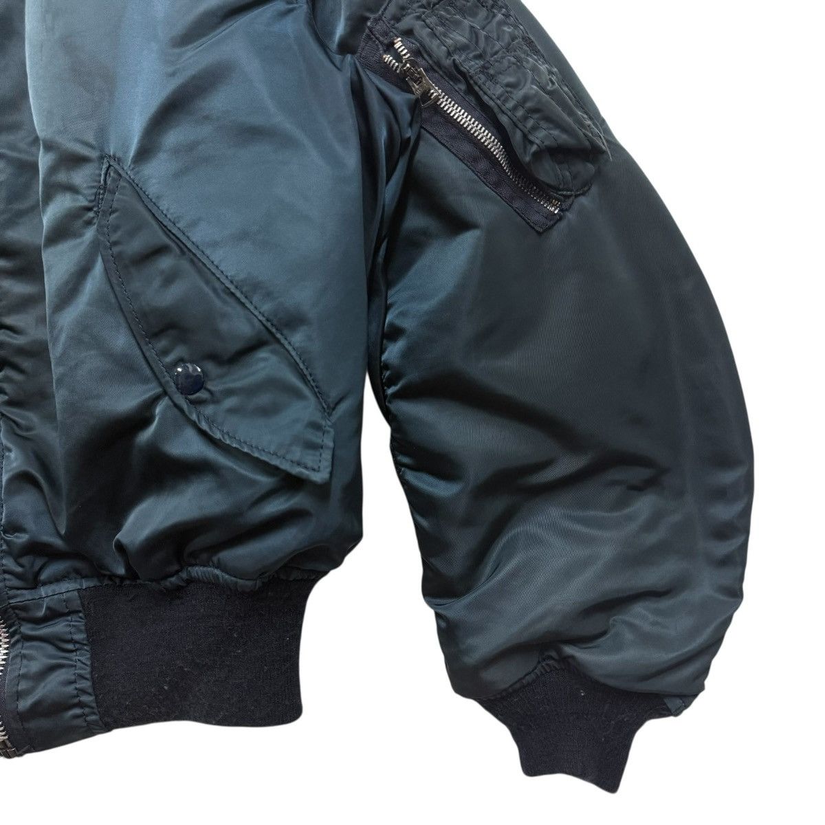 Alpha Industries Vintage Alpha Industries Ma1 Bomber Jacket Reversible Size US XXL / EU 58 / 5 - 8 Thumbnail