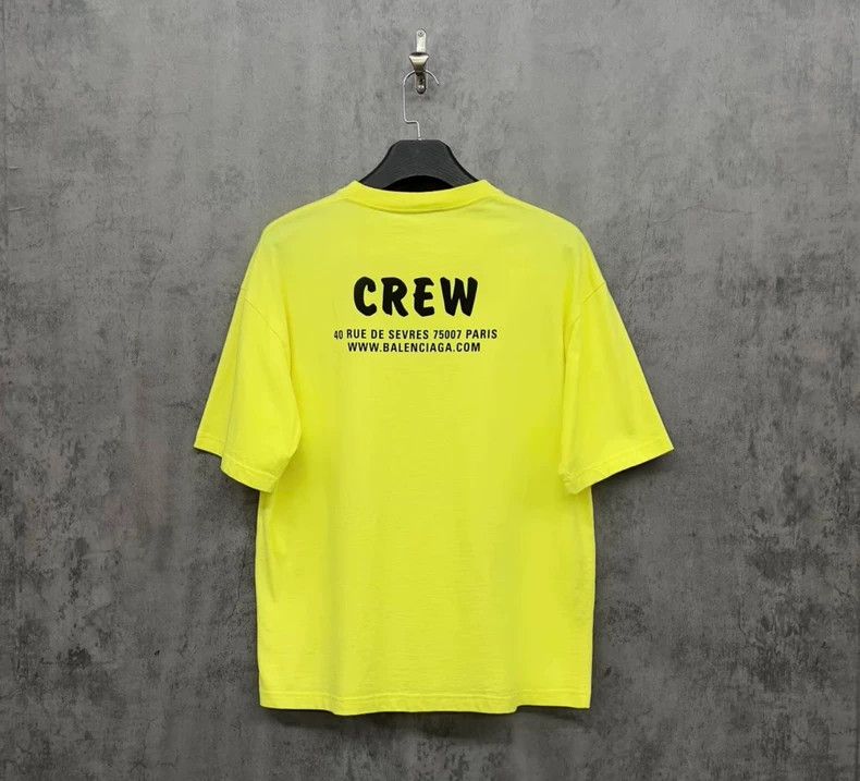 Balenciaga Balenciaga Front and back Logo casual short sleeves Size US M / EU 48-50 / 2 - 1 Thumbnail