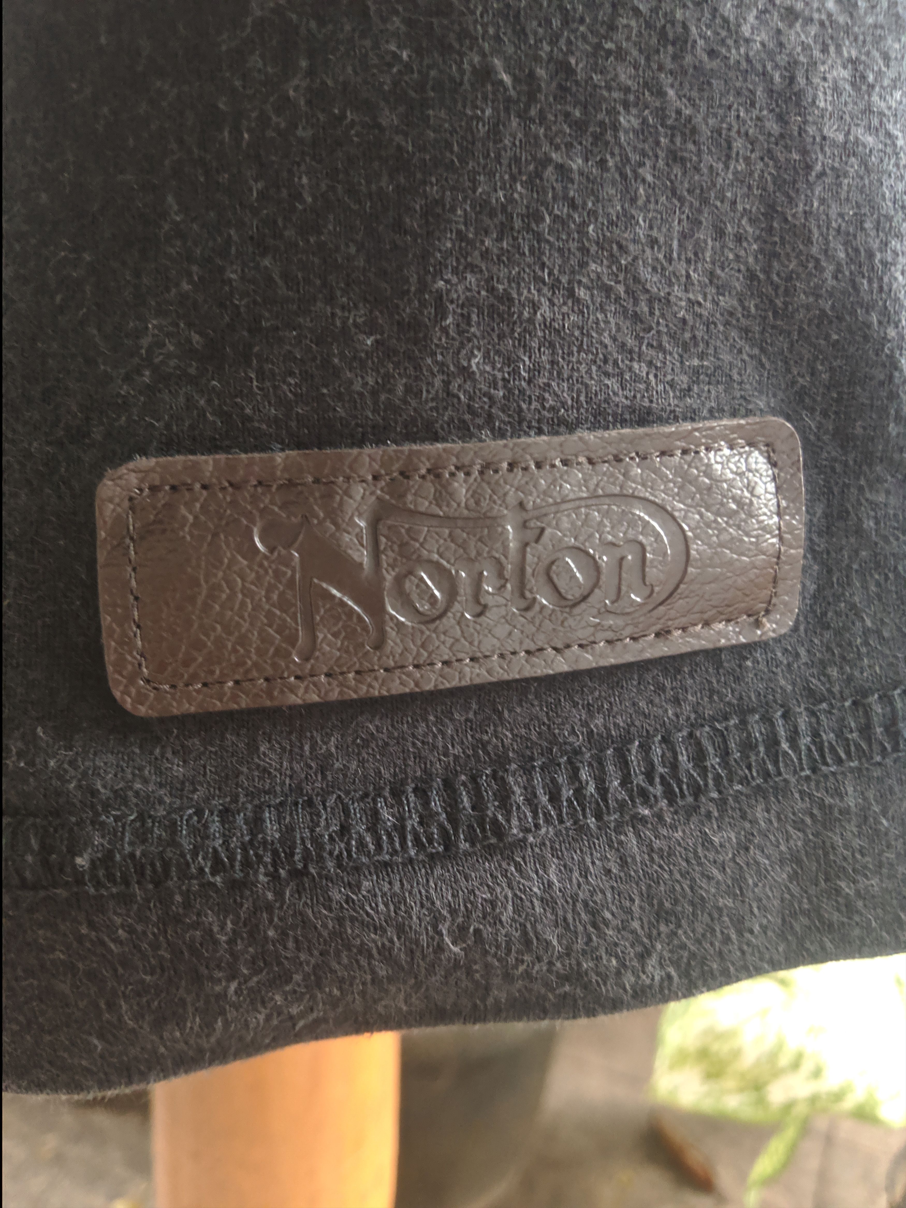 Harley Davidson Vtg" Norton Motorcycles Harley Davidson Bmw Triumph Art Size US M / EU 48-50 / 2 - 8 Thumbnail