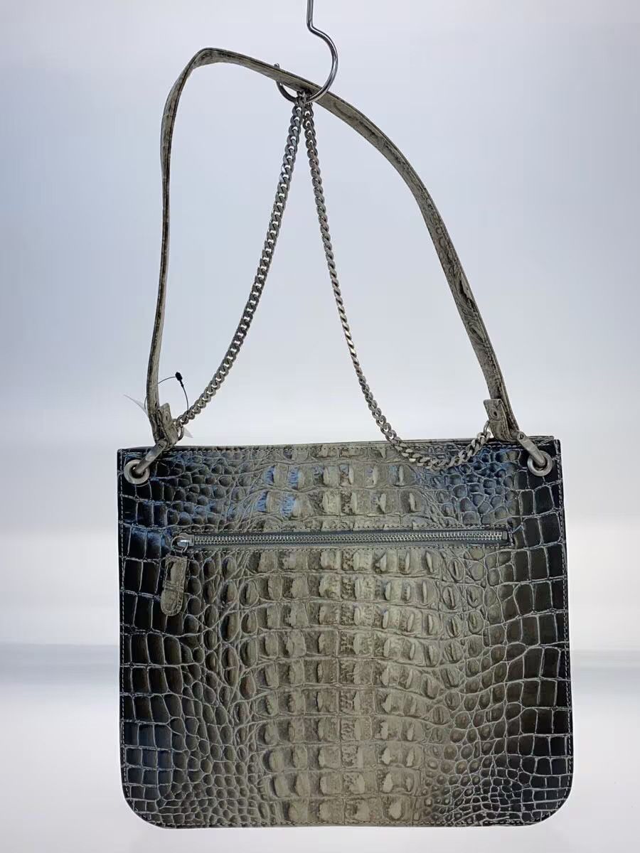 Jean Paul Gaultier Crocodile Embossed Chain Shoulder Bag Size ONE SIZE - 3 Thumbnail