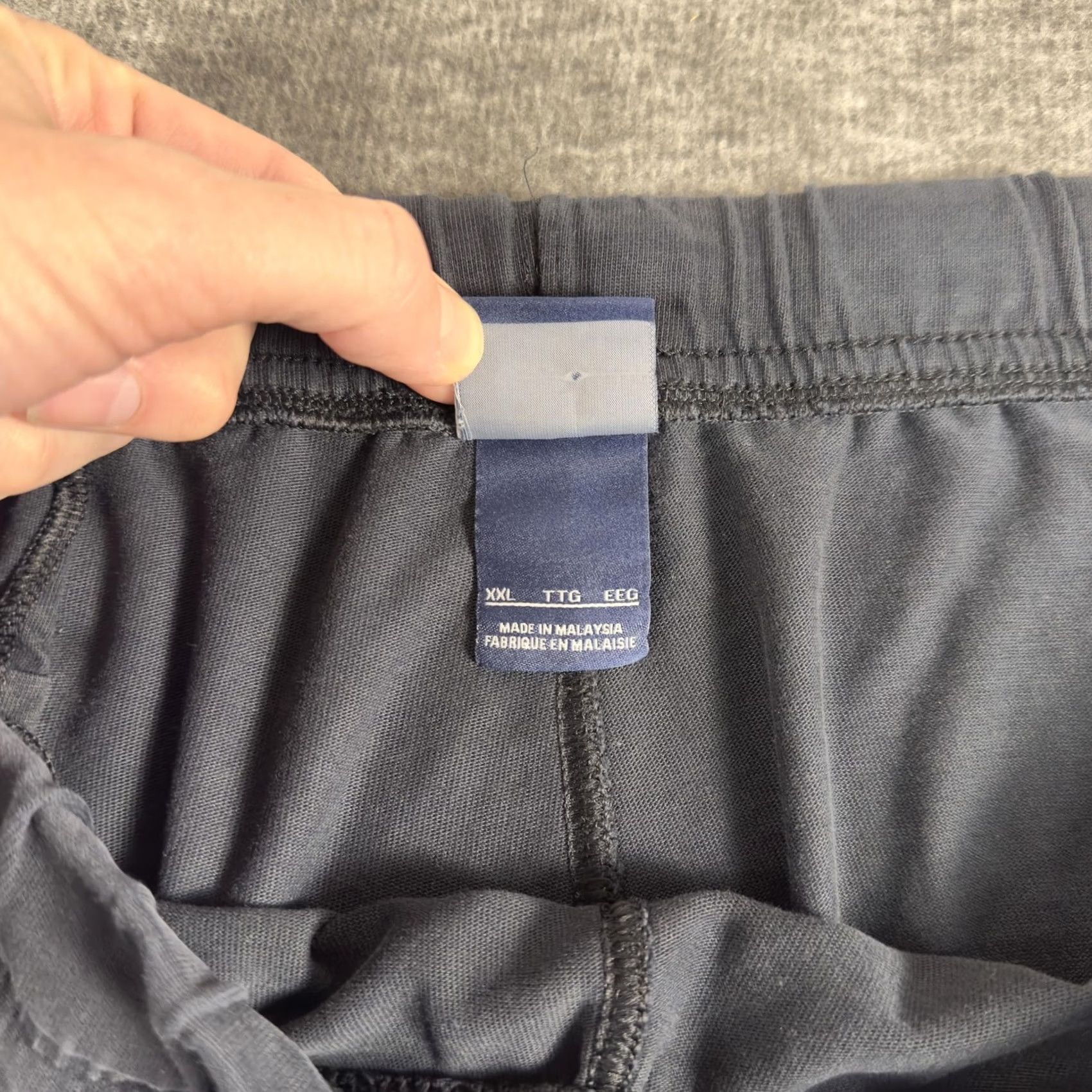 Nike VINTAGE Nike Shorts Mens 2XL Gray Athletic Lounge Spellout Y2K Size US 39 - 4 Thumbnail