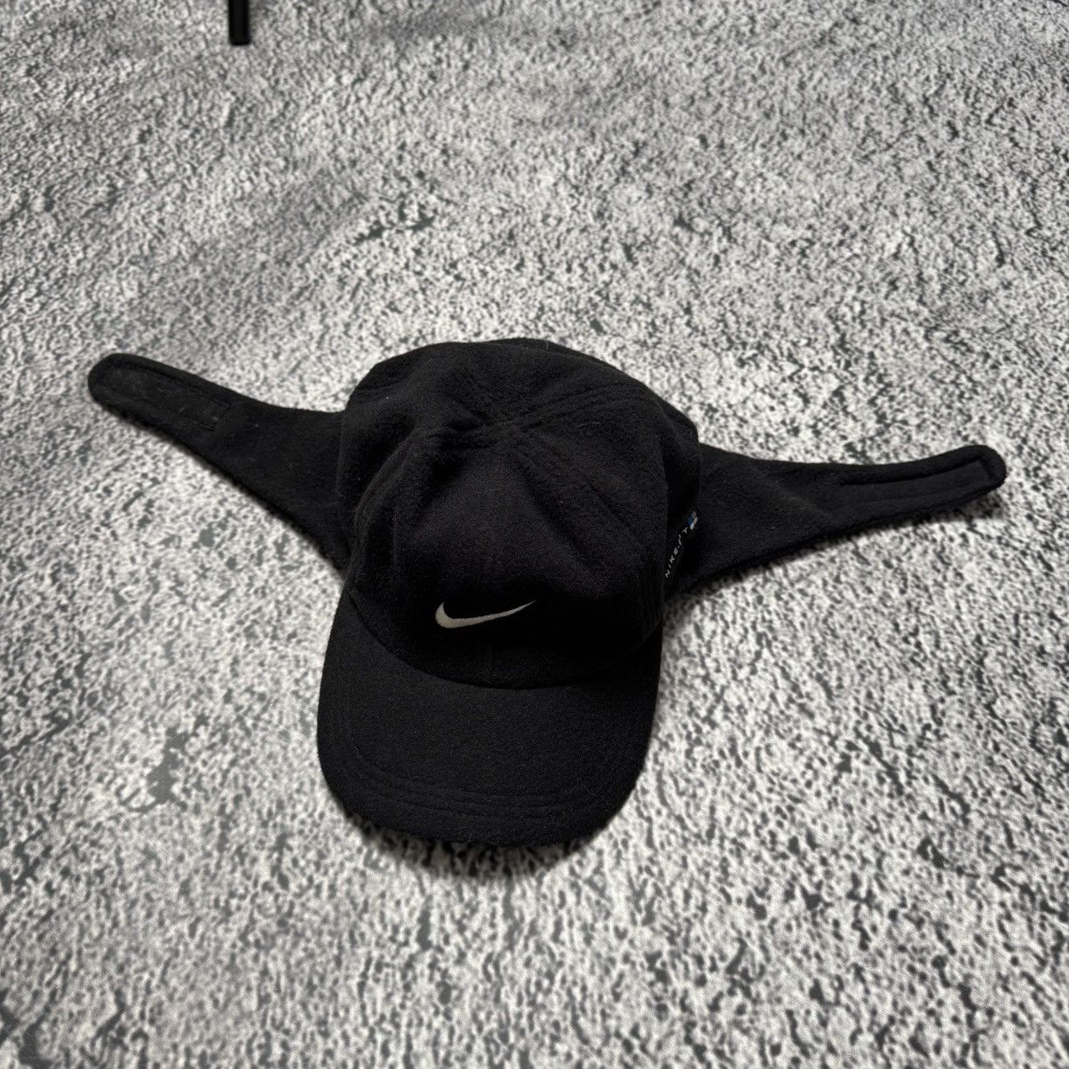 Nike Nike 90s Vintage Fleece Lined Ear Flap Cap Hat Size ONE SIZE - 1 Thumbnail