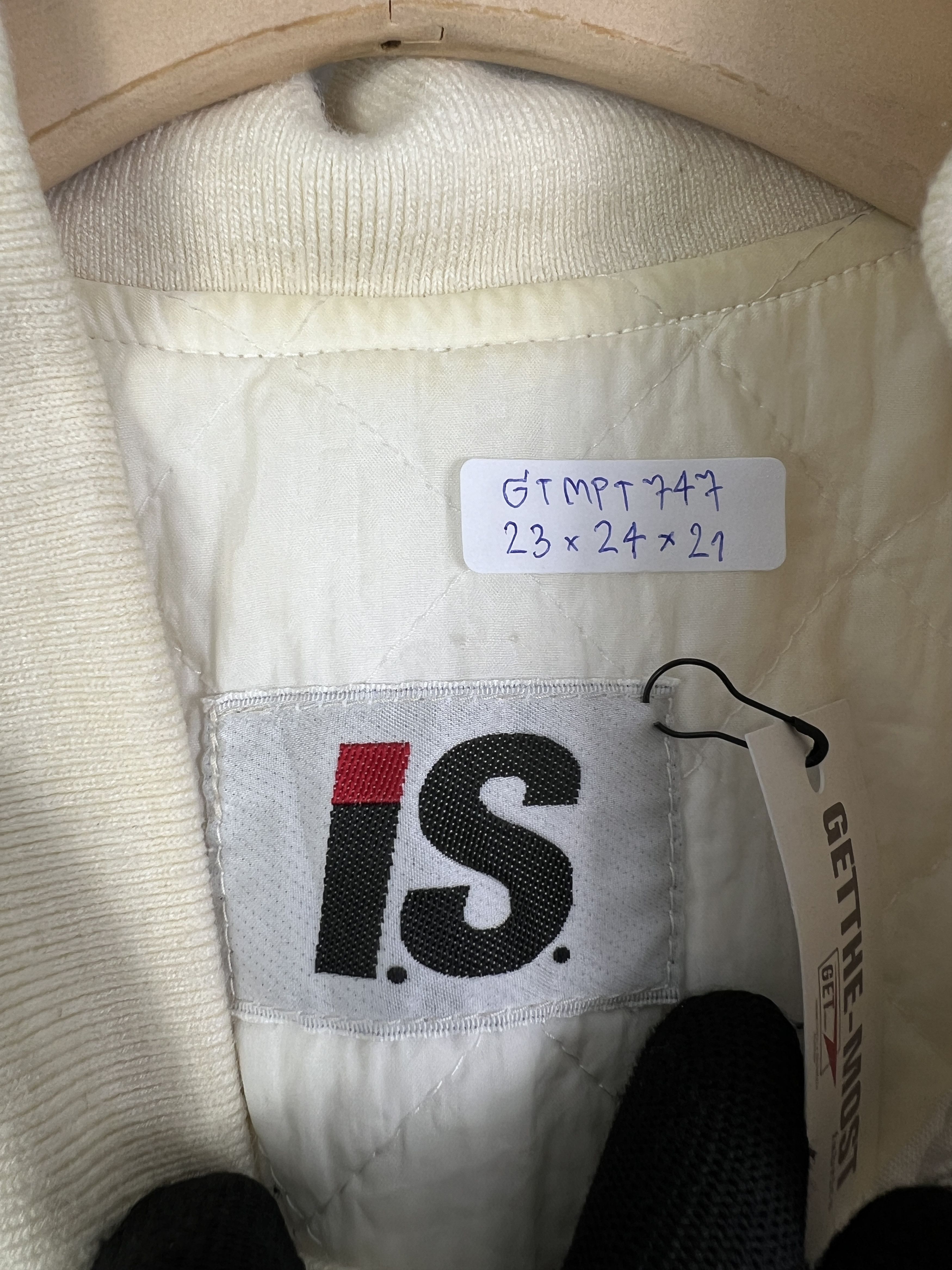 Issey Miyake × Vintage Vintage ISSEY MIYAKE I.S. Logo Bomber Jacket (M) GTMPT747 Size US M / EU 48-50 / 2 - 6 Thumbnail