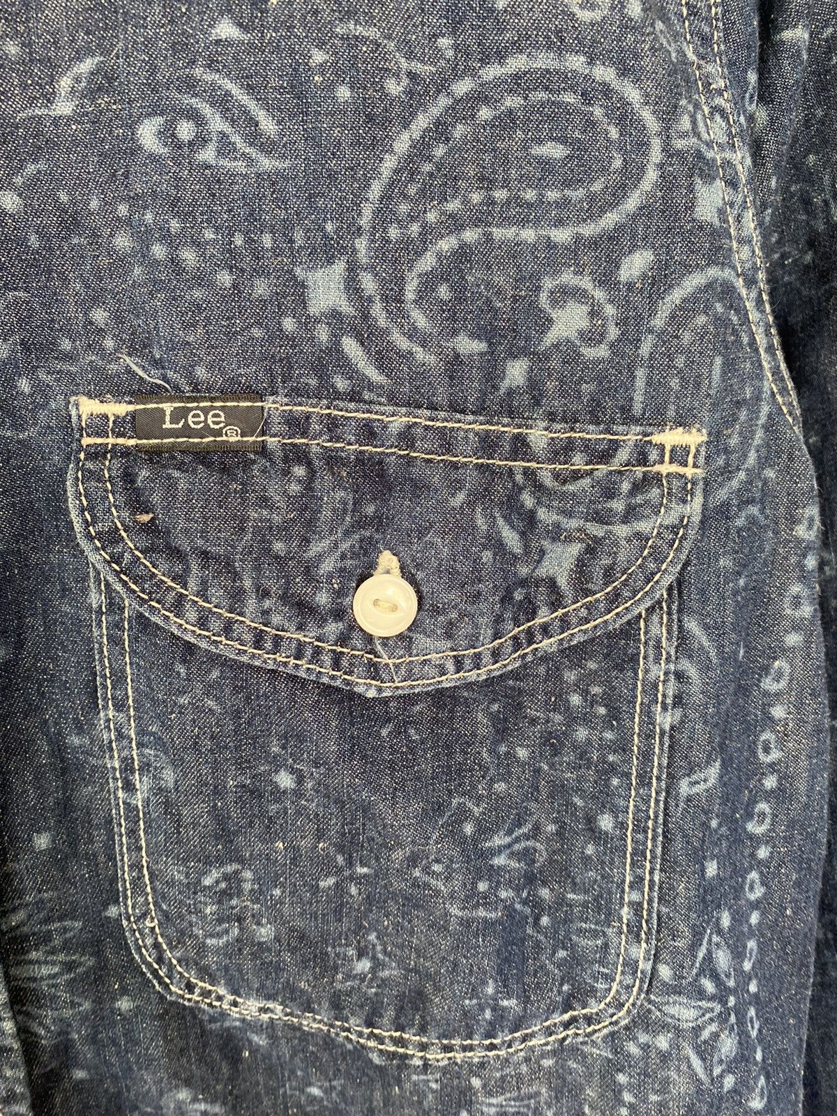 NANO universe × Number (N)ine Let is Ride X Lee X Nano Universe laser paisley print Size US S / EU 44-46 / 1 - 9 Thumbnail