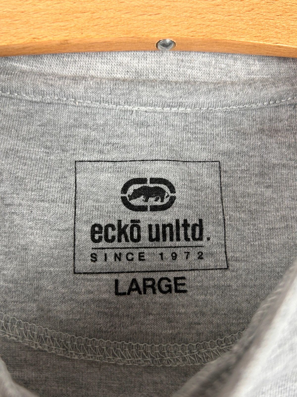 Ecko Unltd. Ecko Unltd collage tee grey big logo print spellout Size US L / EU 52-54 / 3 - 4 Thumbnail