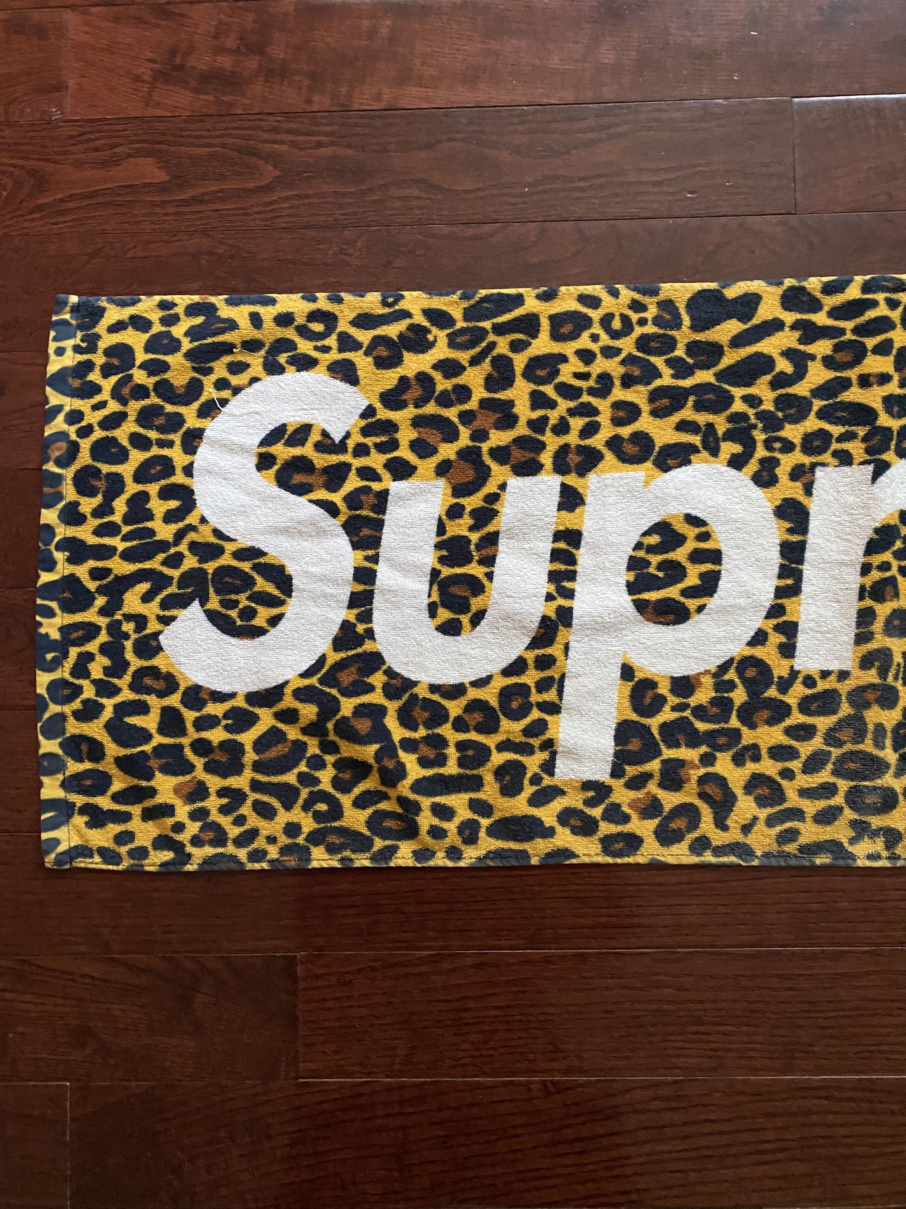 Supreme Box Logo Leopard Towel 2009 Size ONE SIZE - 2 Thumbnail