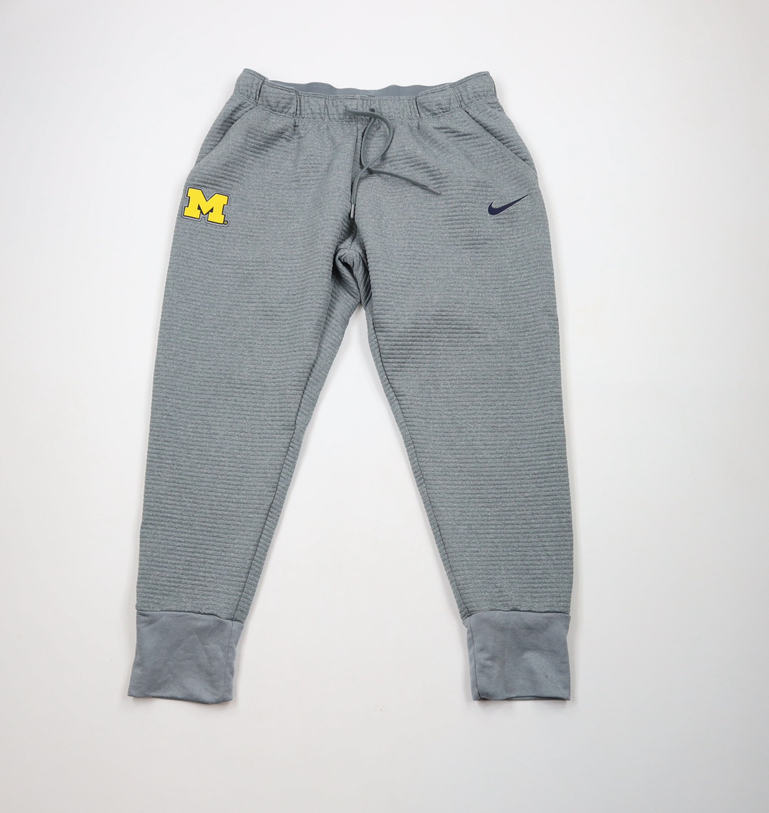 Nike Nike University of Michigan Ribbed Cuffed Sweatpants Joggers Size US 38 / EU 54 - 1 Thumbnail