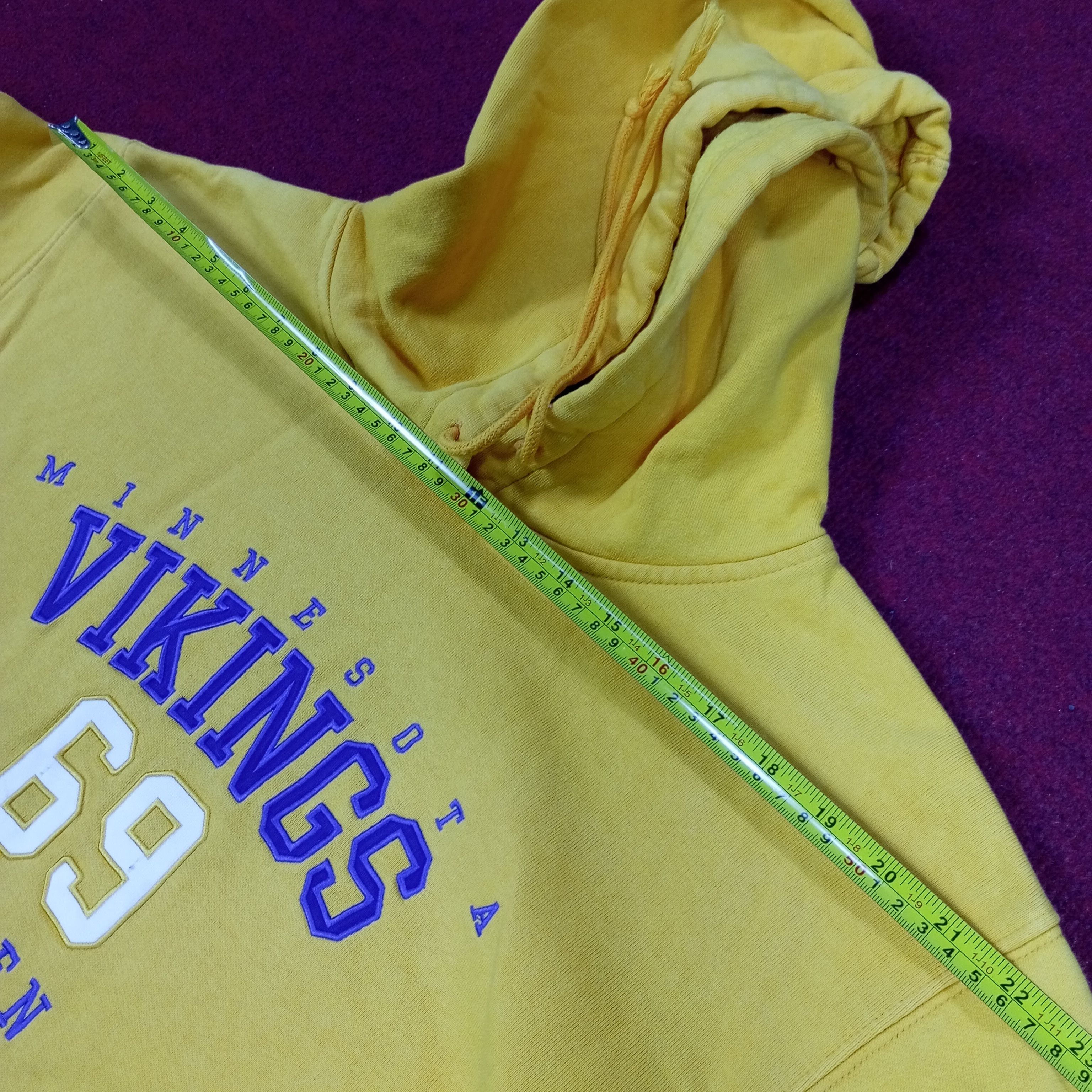 NFL × Reebok × Vintage Minnesota Vikings Football Team Sports Reebok Hoodies Size US XL / EU 56 / 4 - 11 Thumbnail