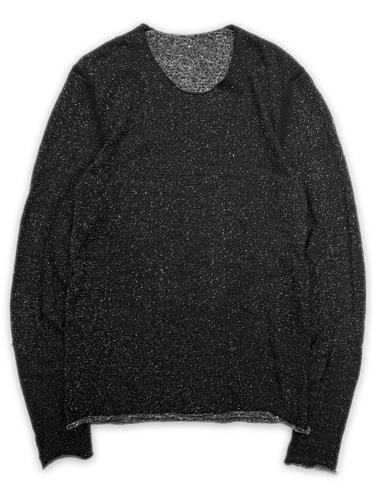 Label Under Construction LUC Speckled Knitted Sweater Size US M / EU 48-50 / 2 - 1 Thumbnail
