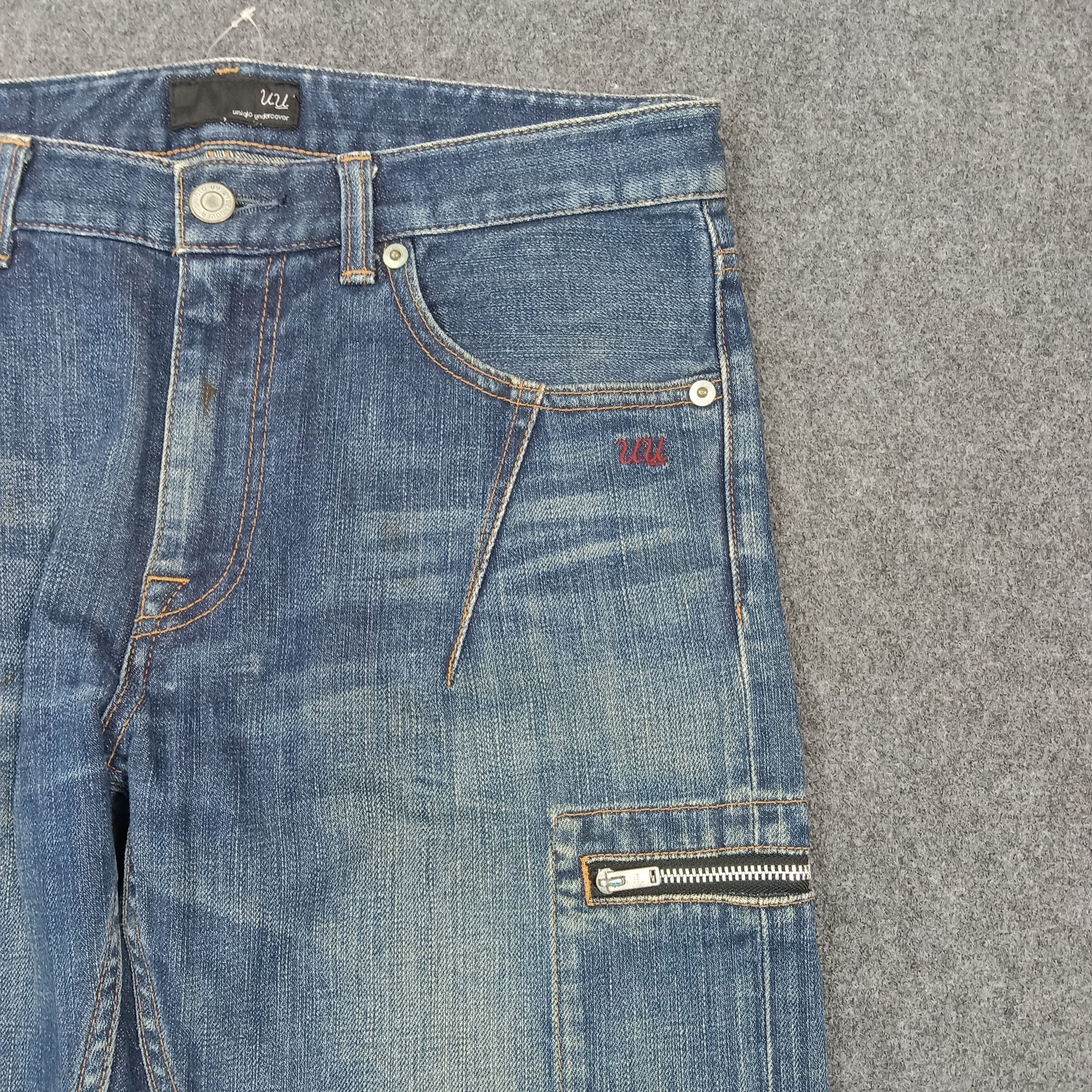 Uniqlo Uniqlo Undercover UU Slim Straight Denim Jeans C280N4 Size US 30 / EU 46 - 3 Thumbnail