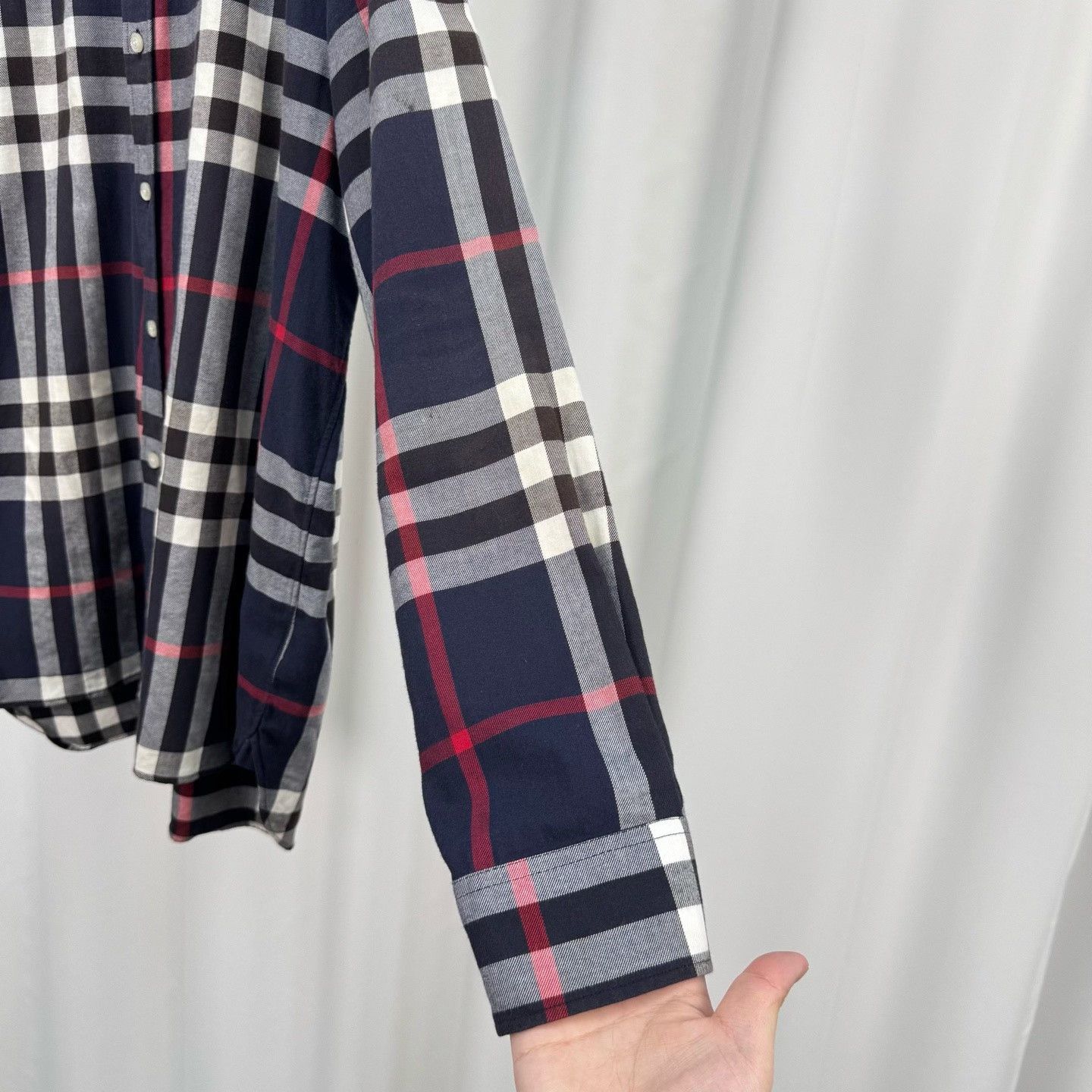 Burberry Burberry Red Line Check Long-Sleeve Shirt Size US L / EU 52-54 / 3 - 4 Thumbnail