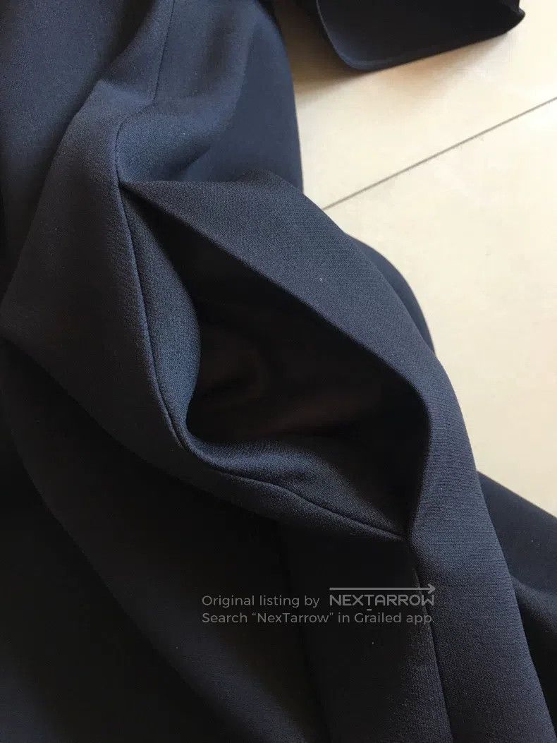 Valentino Valentino Black silk wool blend dres Size L / US 10 / IT 46 - 5 Thumbnail