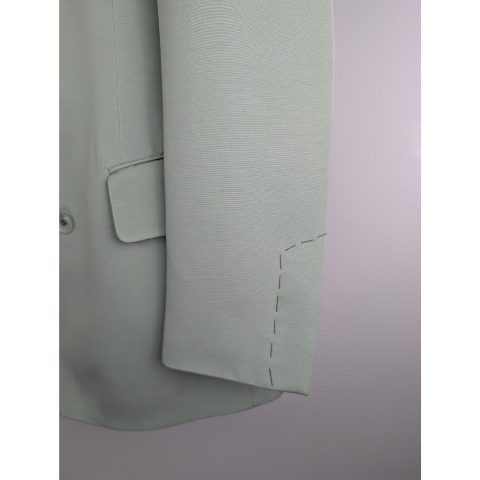 Tom Ford o1rshd1 Double Breasted Jacket in Light Green Size US L / EU 52-54 / 3 - 4 Thumbnail