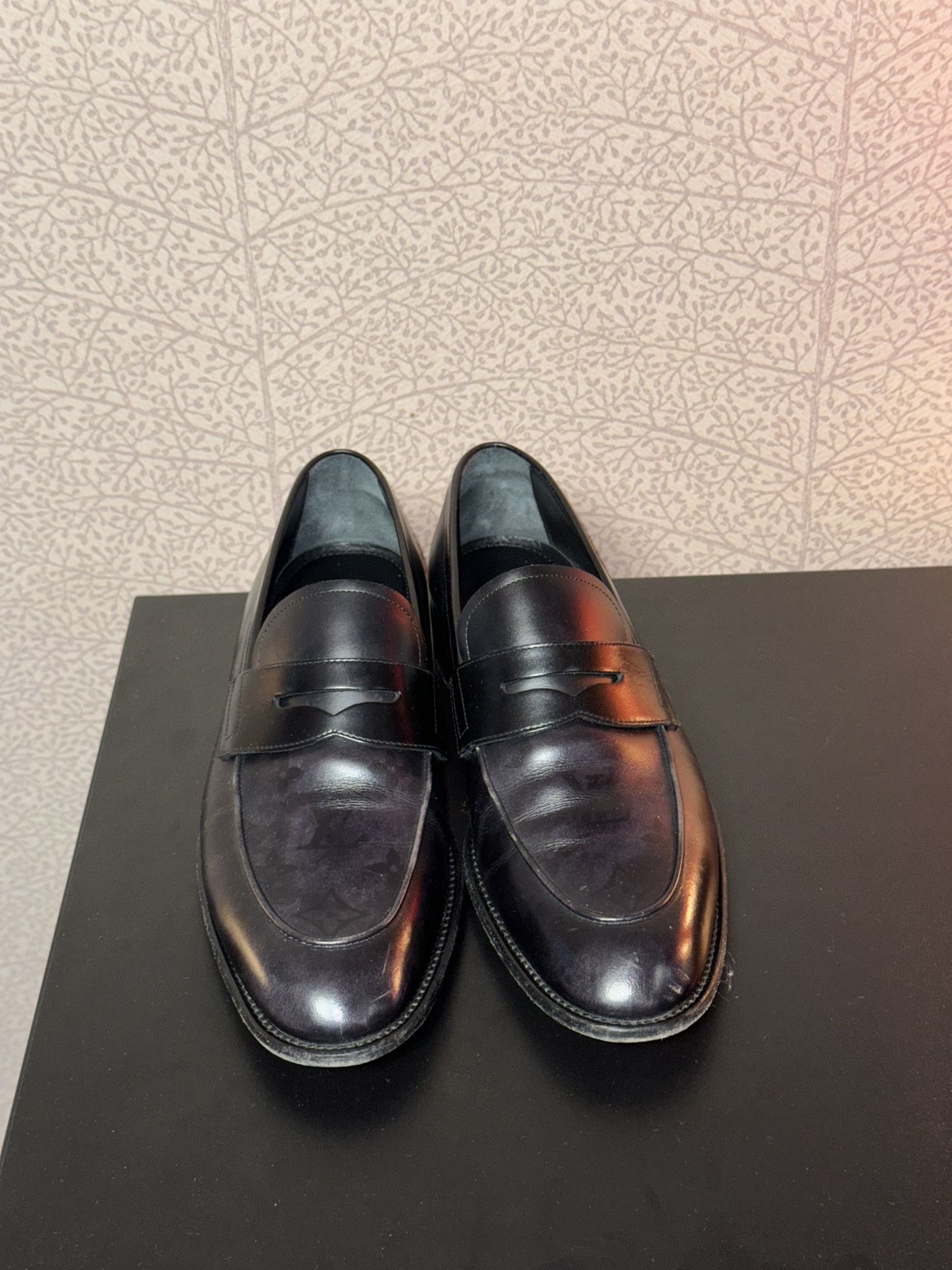 Louis Vuitton LOUIS VUITTON Saint Germain Loafer BLACK Size US 8 / EU 41 - 3 Thumbnail