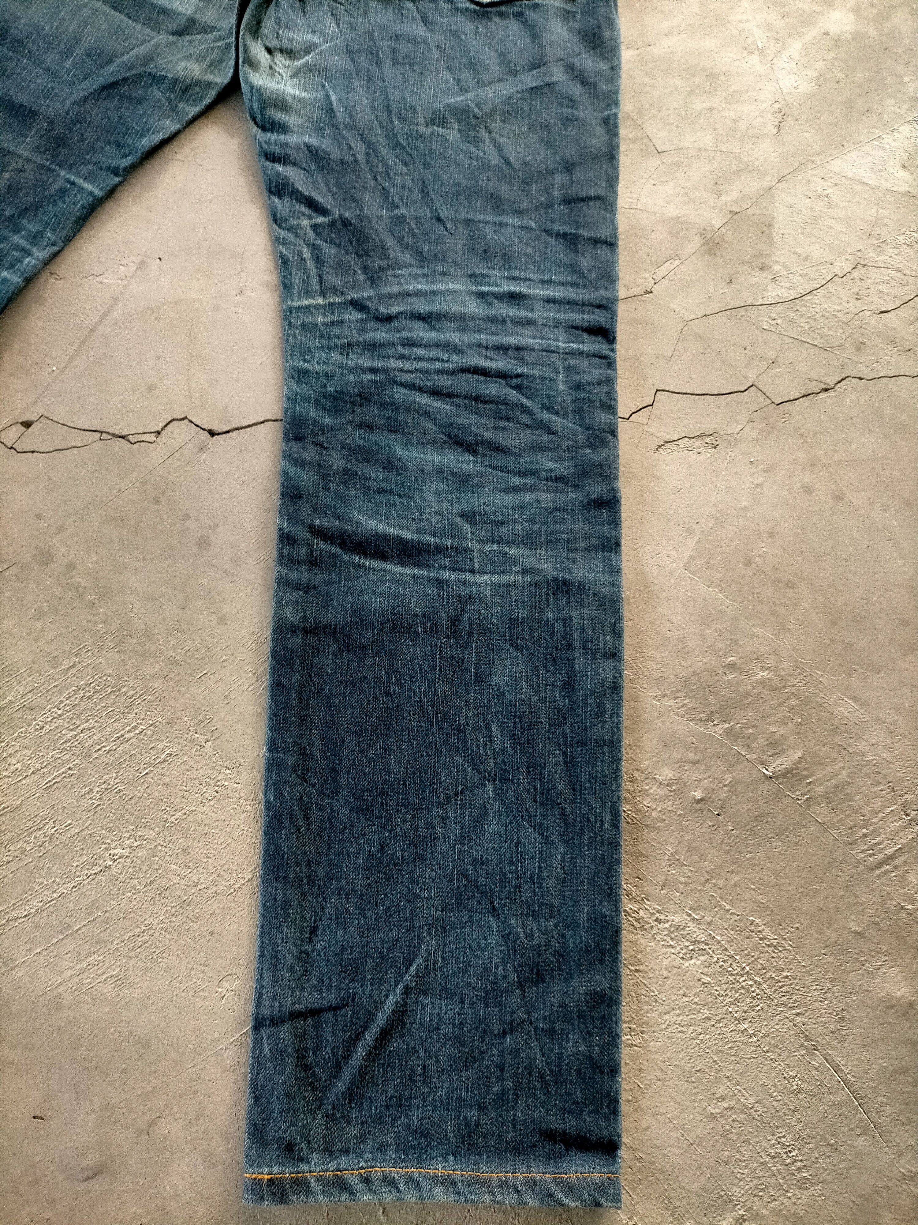 Kapital × Kapital Kountry Kapital 🇯🇵 Made in Japan Slim Denim Pants Size US 32 / EU 48 - 15 Thumbnail