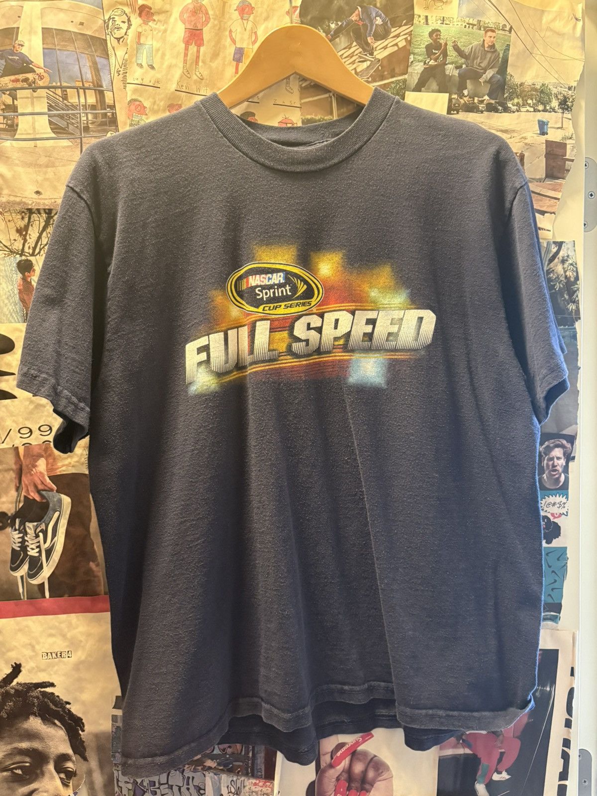 NASCAR Vintage Full Speed Nascar Tee shirt Size US L / EU 52-54 / 3 - 1 Thumbnail