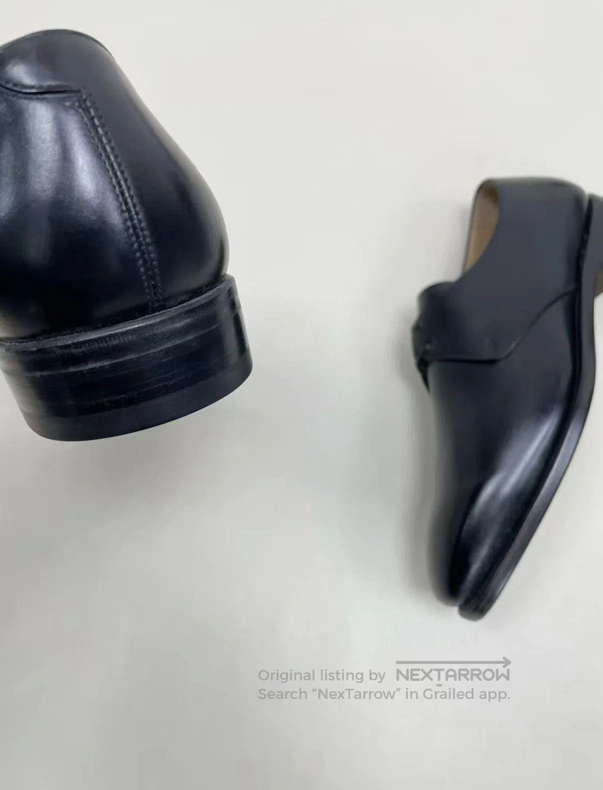 Salvatore Ferragamo Black Leather Formal Lace-Up Shoes. Size US 6.5 / EU 39-40 - 4 Thumbnail