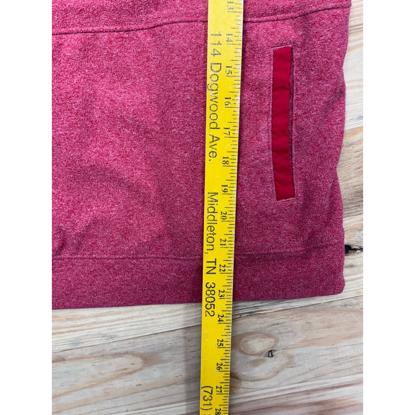 Other All In Motion 1/4 Zip Hooded Pullover, Women’s L Light Red Size L / US 10 / IT 46 - 5 Thumbnail