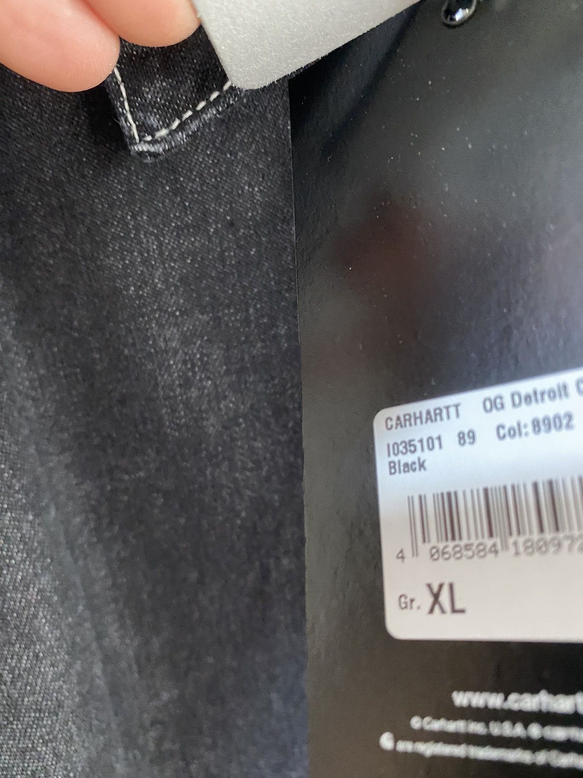Carhartt Wip OG Detroit Carhartt WIP x Clipse size XL black new Size US XL / EU 56 / 4 - 10 Thumbnail