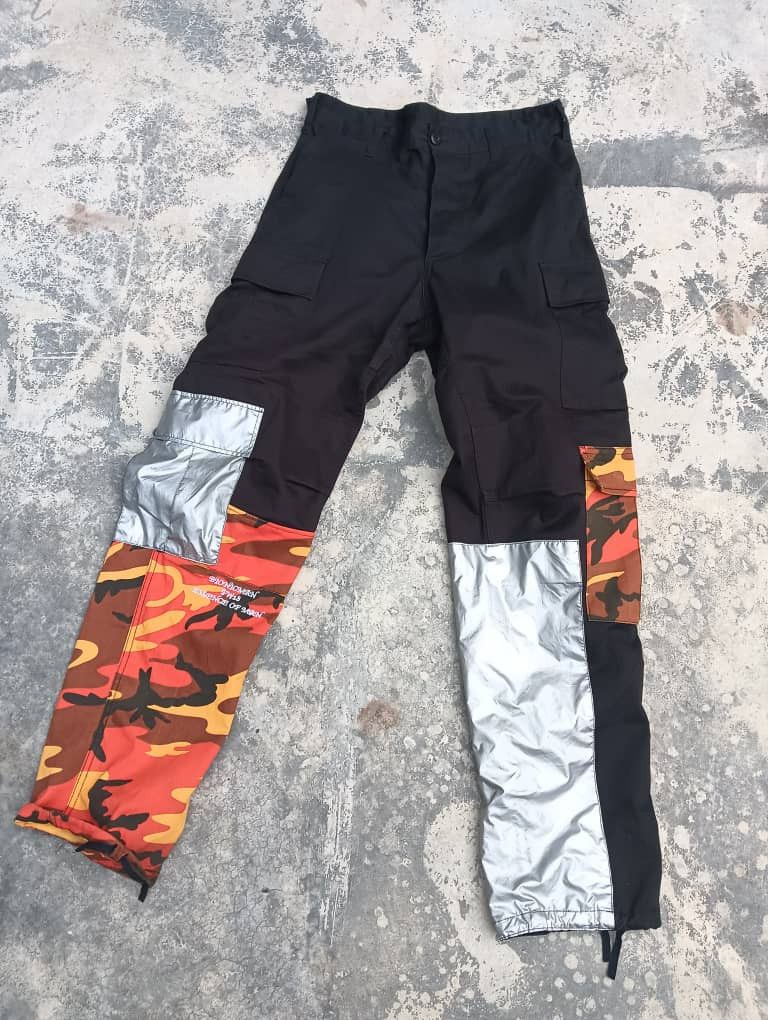 Japanese Brand Bionic man urban Camo cargo pants Size US 32 / EU 48 - 2 Thumbnail