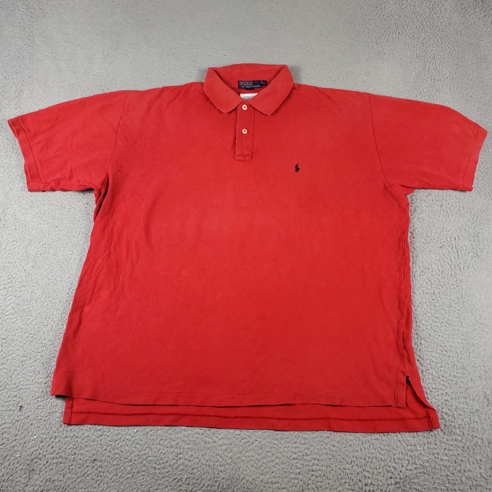 Ralph Lauren Ralph Lauren Polo Shirt Mens XL Red Pony Short Sleeve Cotton Casual Button-Front Size US XL / EU 56 / 4 - 3 Thumbnail