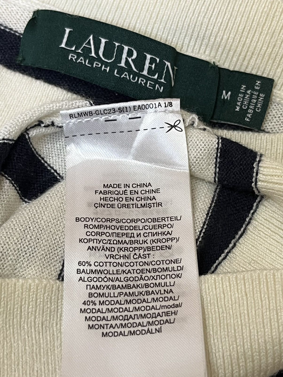 Lauren Ralph Lauren LAUREN RALPH LAUREN BIG LOGO KNIT SWEATS Size M / US 6-8 / IT 42-44 - 10 Thumbnail
