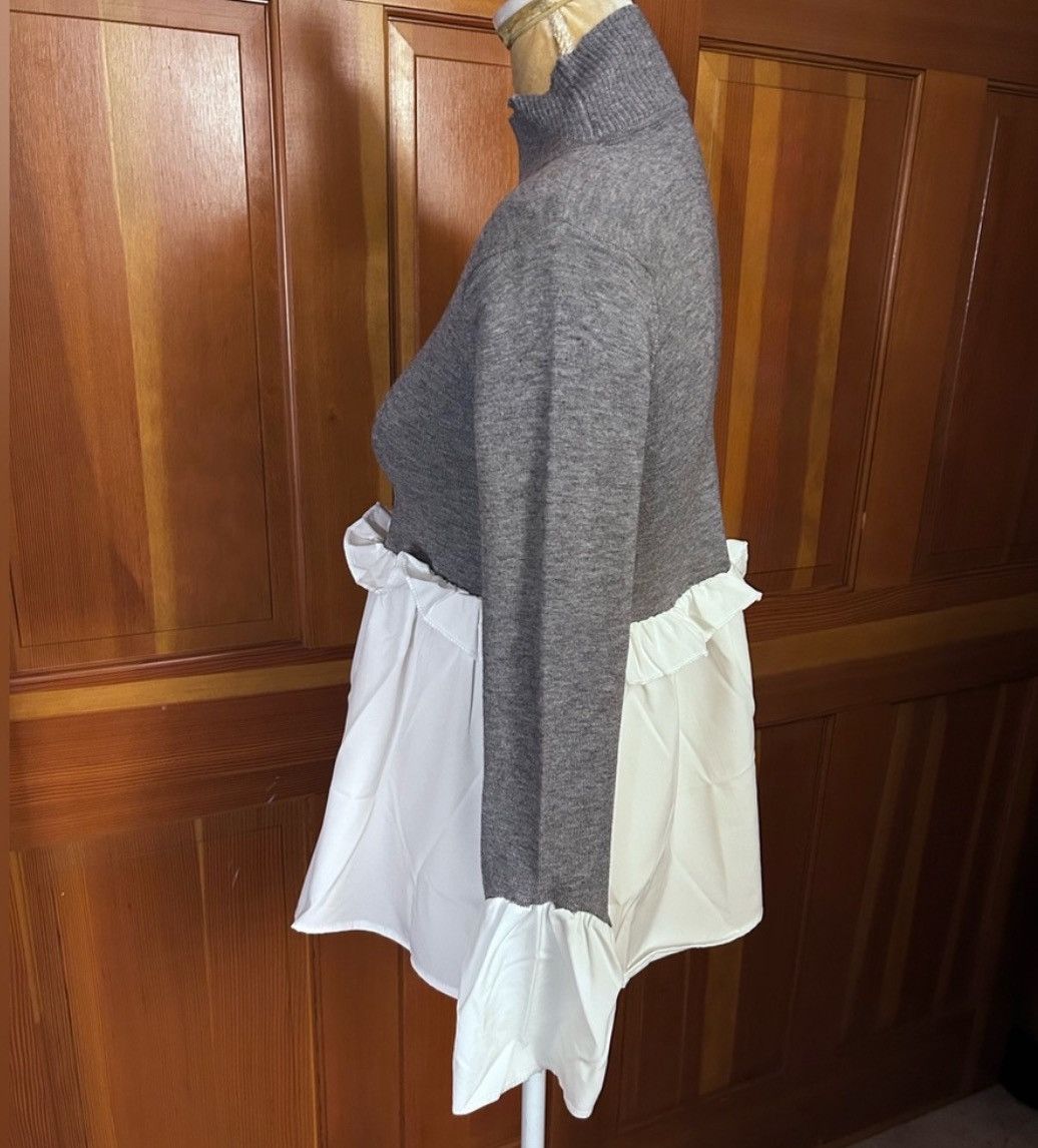 Designer × Other NWT, Lavishly Paris Womens Ladies 2 in 1 Layered Blouse Size M / US 6-8 / IT 42-44 - 8 Thumbnail