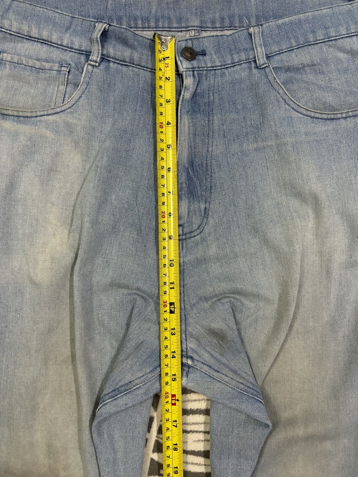 Kangol Vintage Kangol x Zip Five Loose Tapered Drop Crotch Jeans Size US 35 - 17 Thumbnail